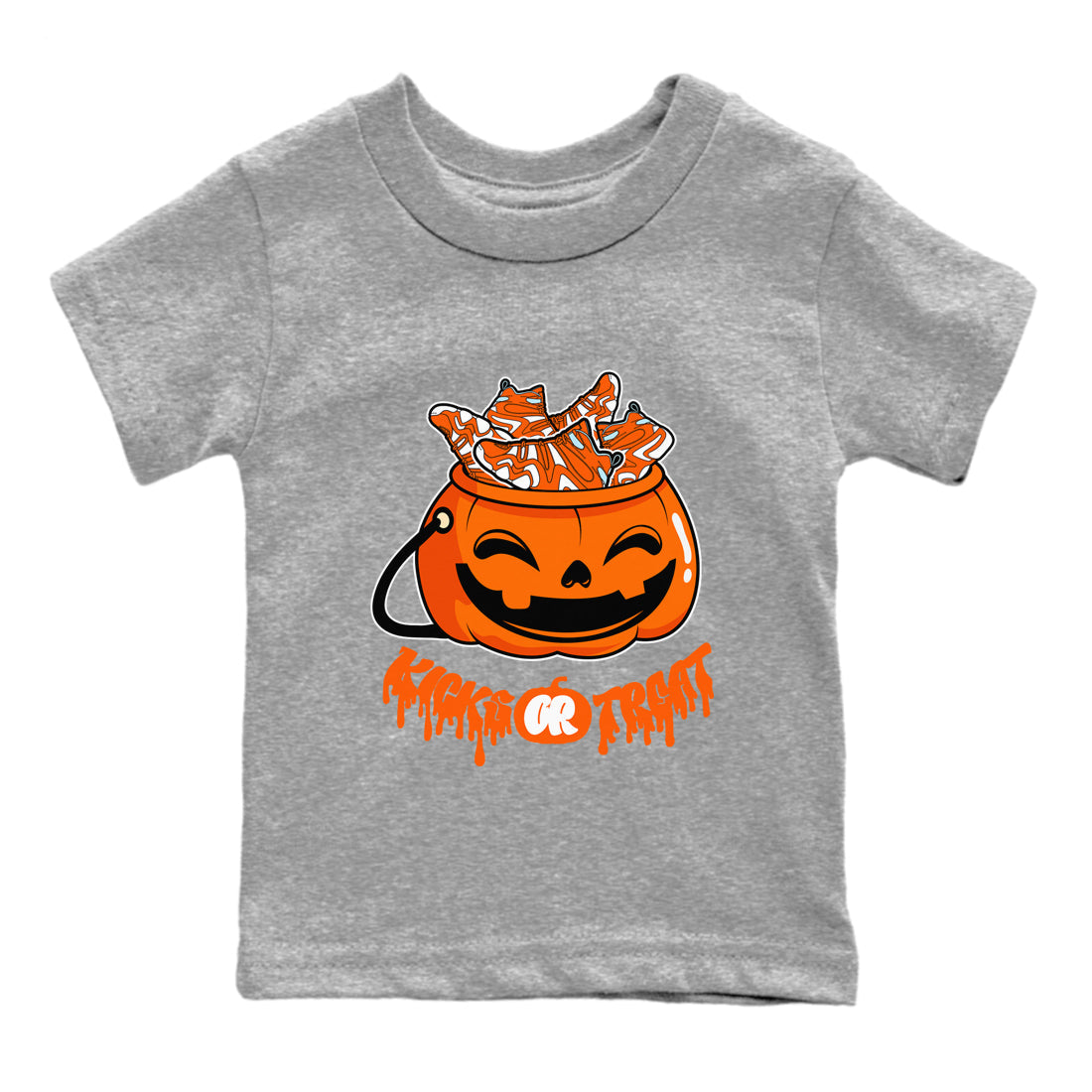 Kicks Or Treat snkmatch Tee Kids - Crazy 8 Team Orange