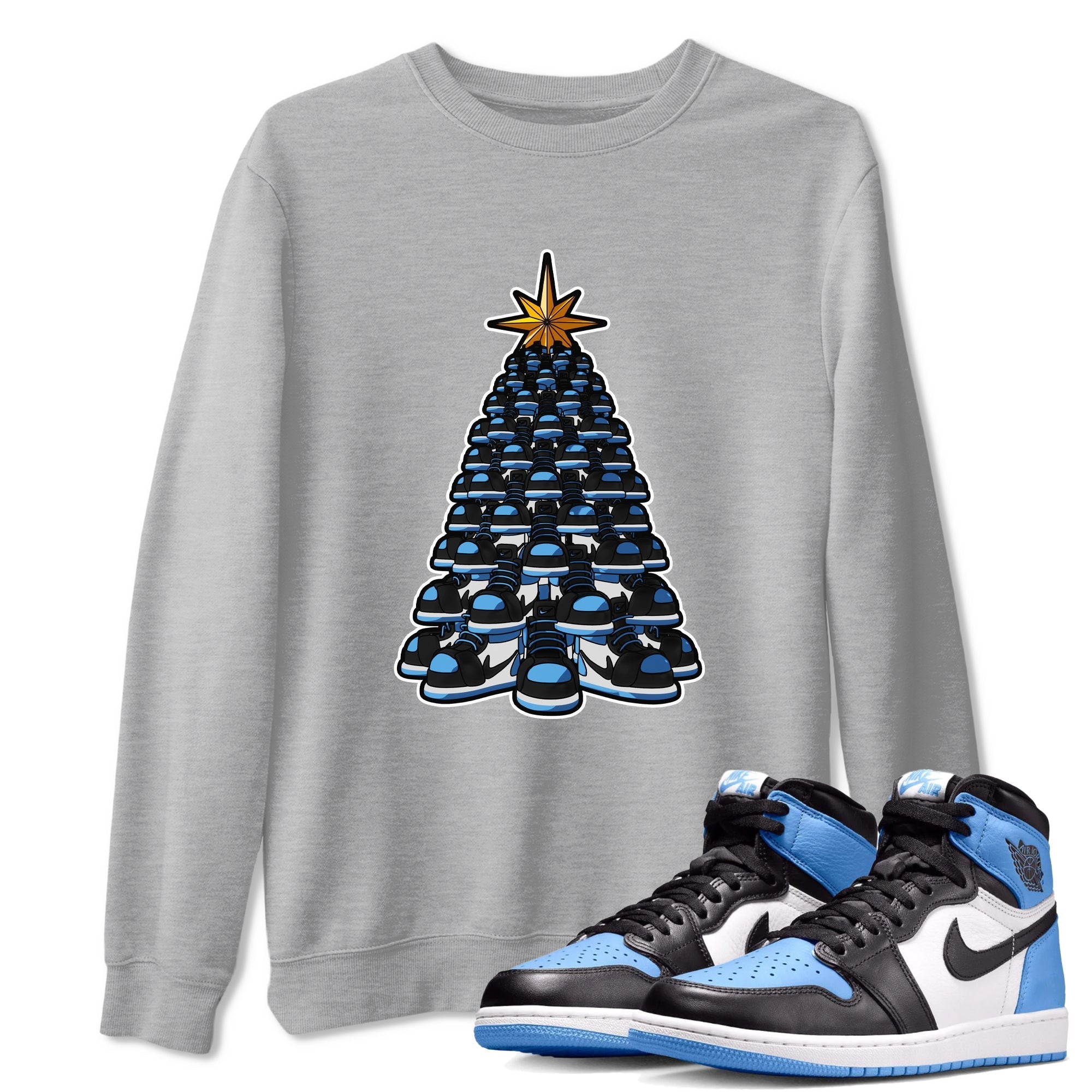 Kicksmas Tree snkmatch Tee - Air Jordan 1 UNC Toe