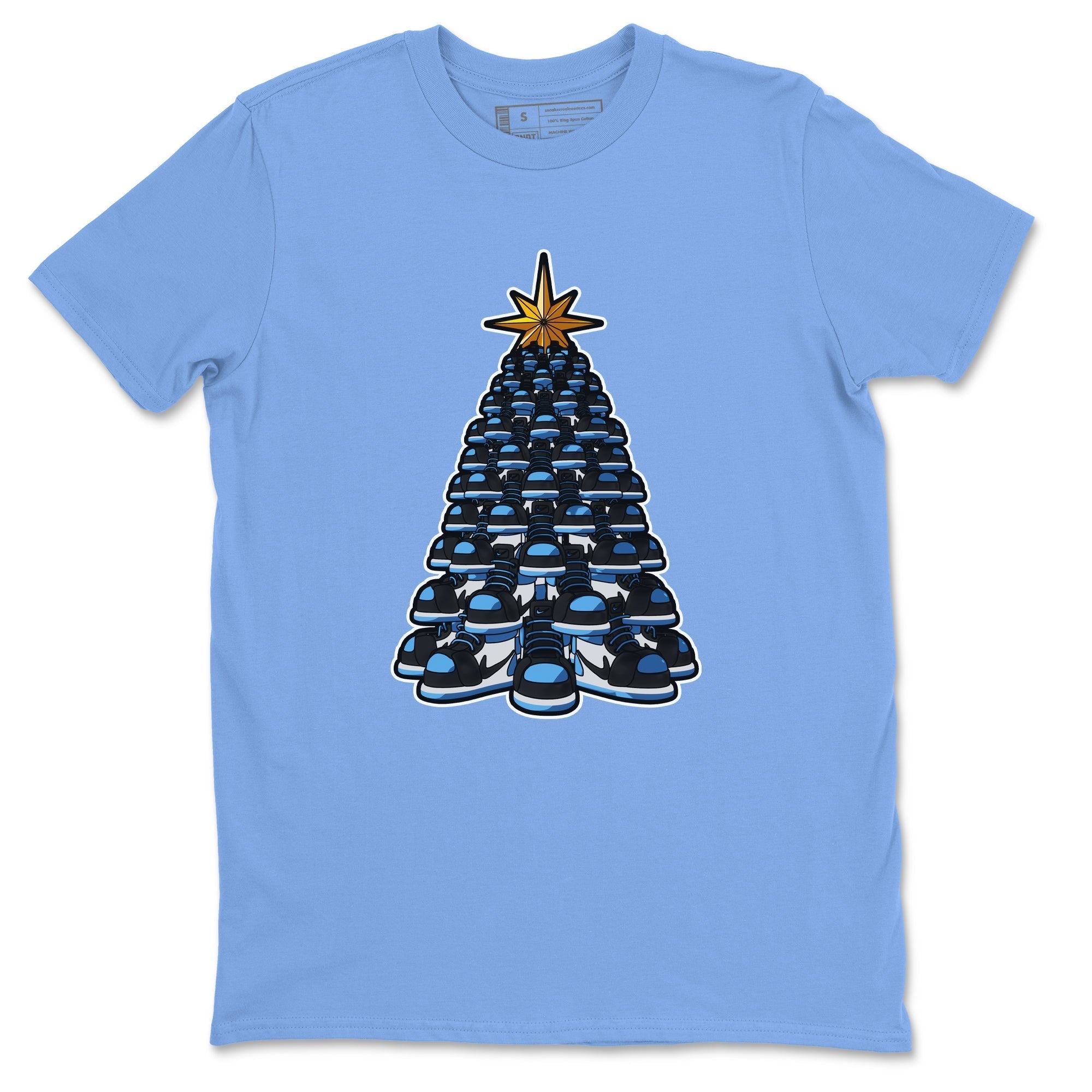 Kicksmas Tree snkmatch Tee - Air Jordan 1 UNC Toe