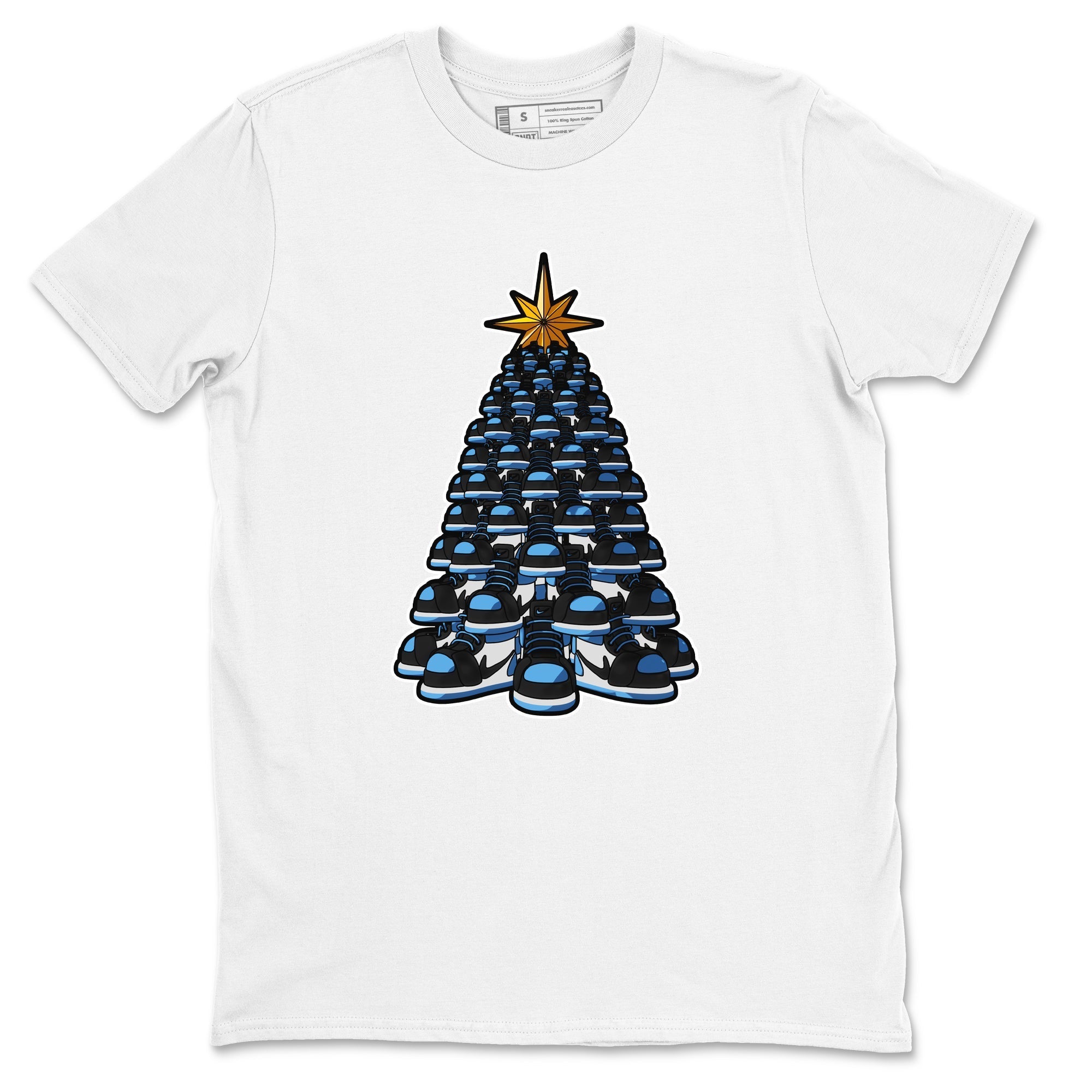 Kicksmas Tree snkmatch Tee - Air Jordan 1 UNC Toe