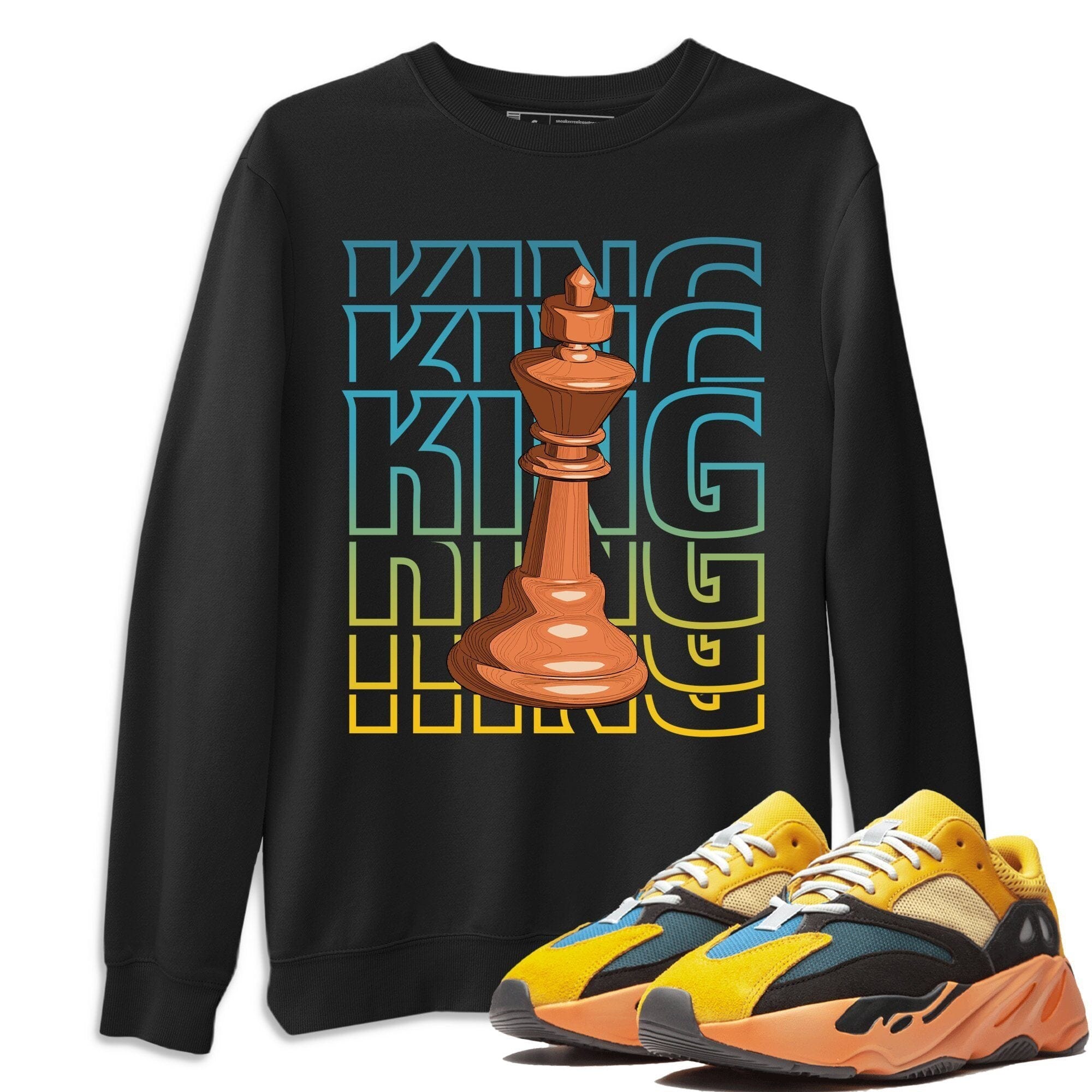 King Unisex Tops - Yeezy 700 Sun