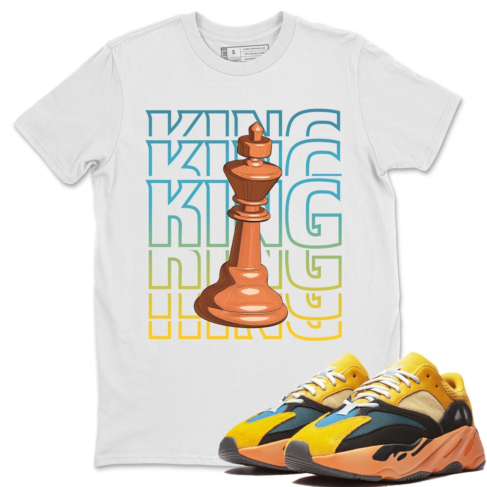 King Unisex Tops - Yeezy 700 Sun