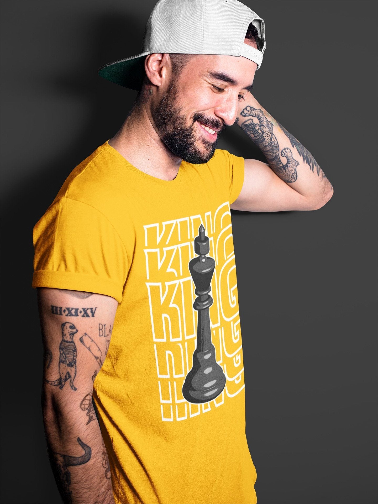 King Unisex Tops - Air Jordan 1 Pollen