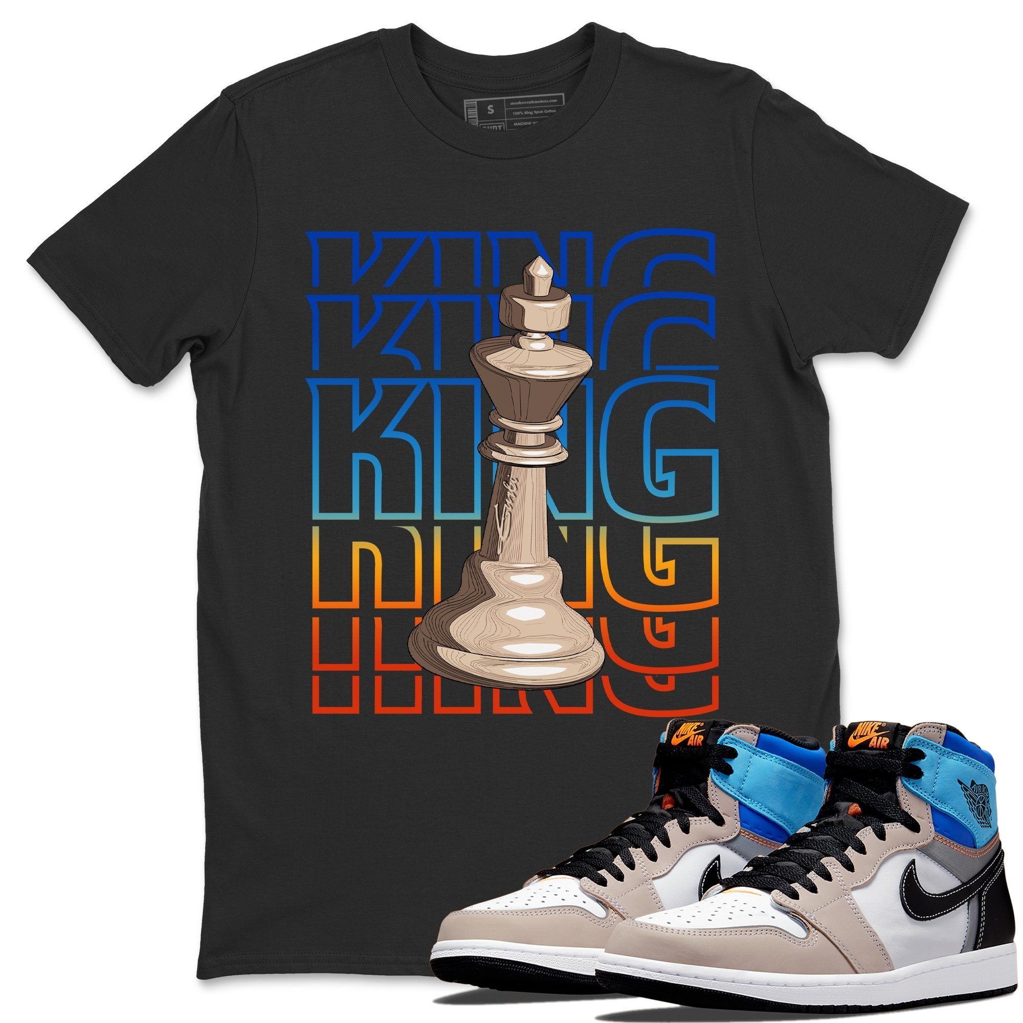 King Unisex Tops - Air Jordan 1 Prototype