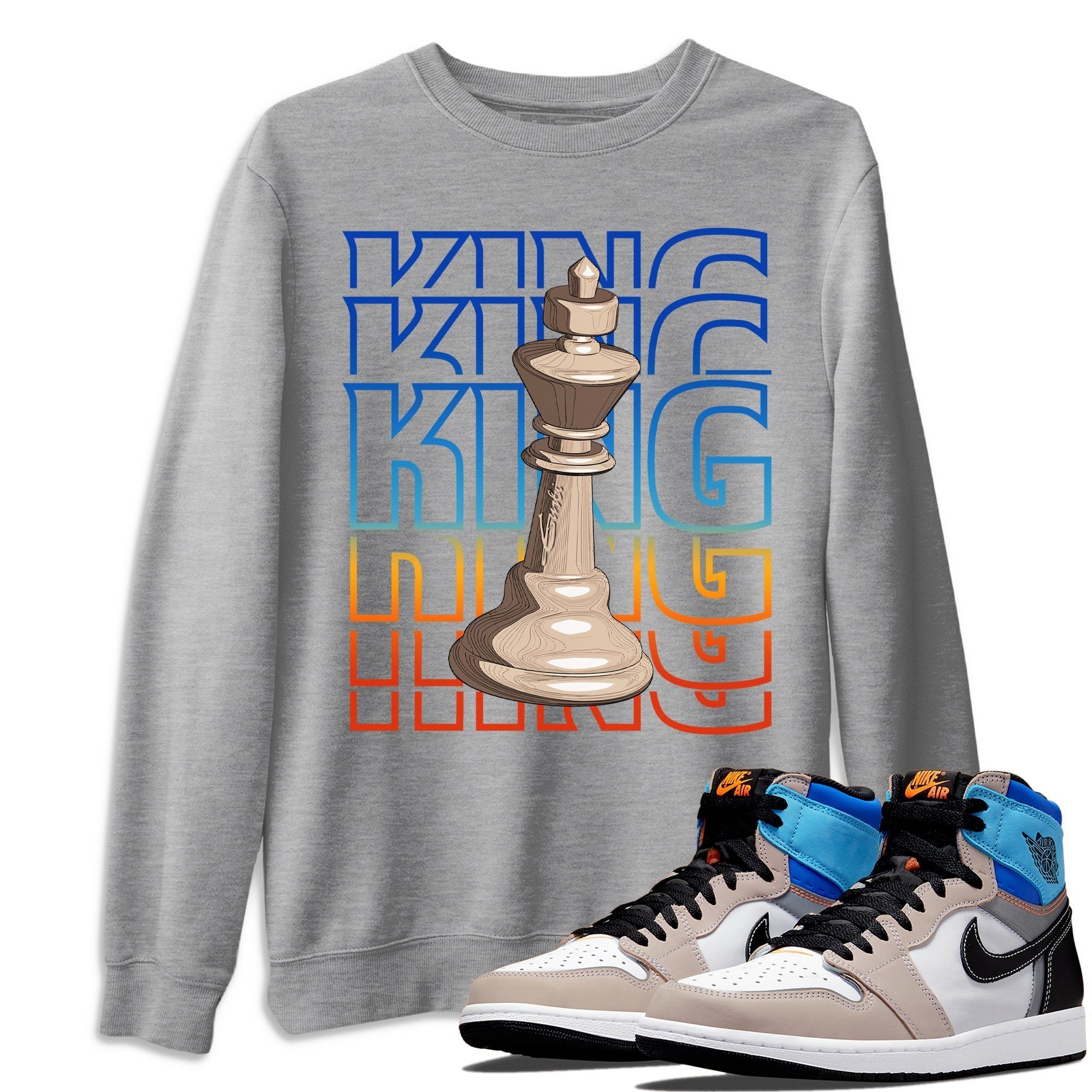 King Unisex Tops - Air Jordan 1 Prototype