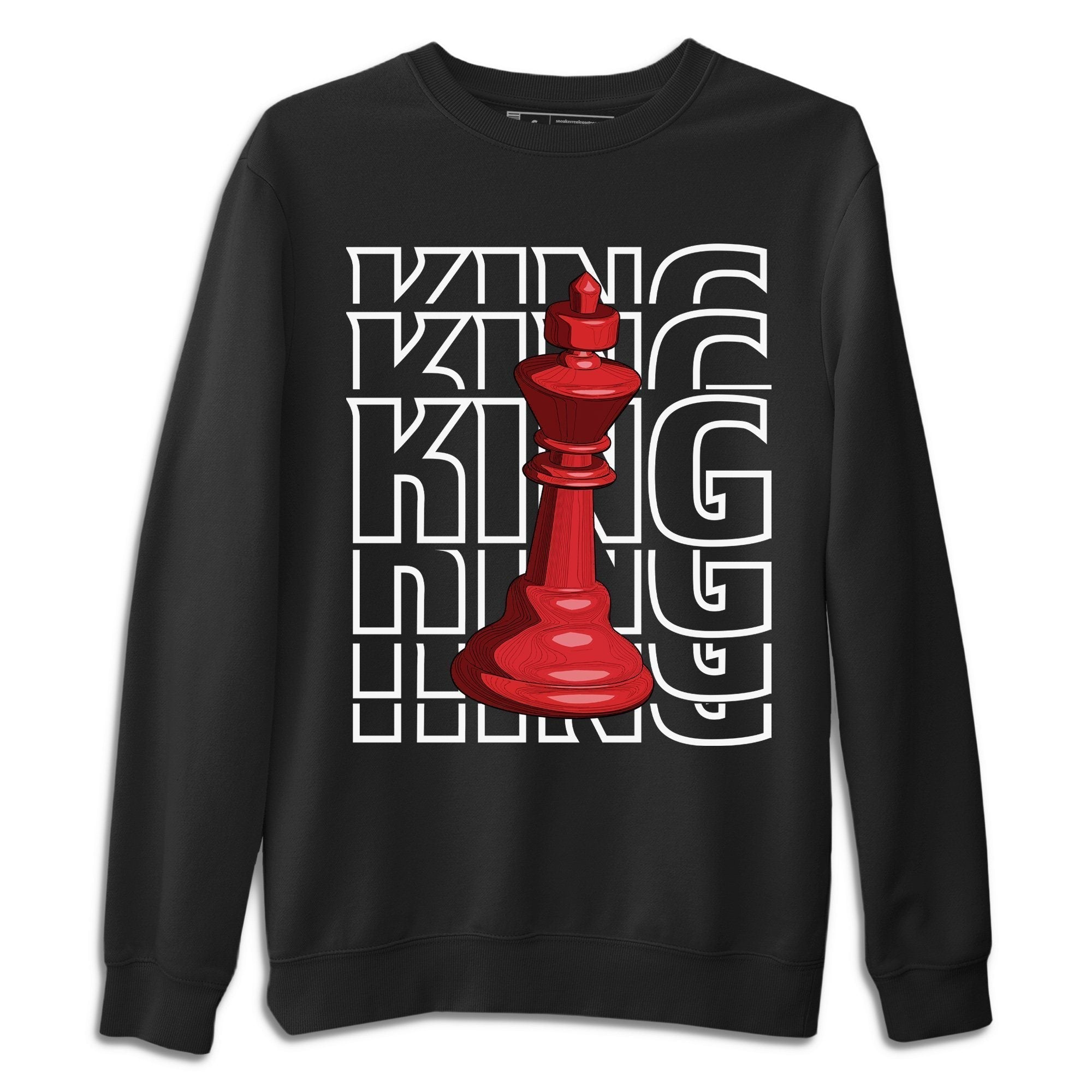 King Unisex Tops - Air Jordan 1 Varsity Red