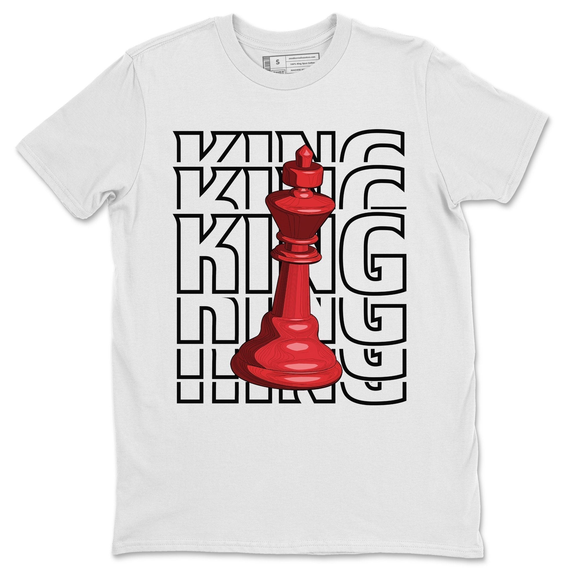 King Unisex Tops - Air Jordan 1 Varsity Red