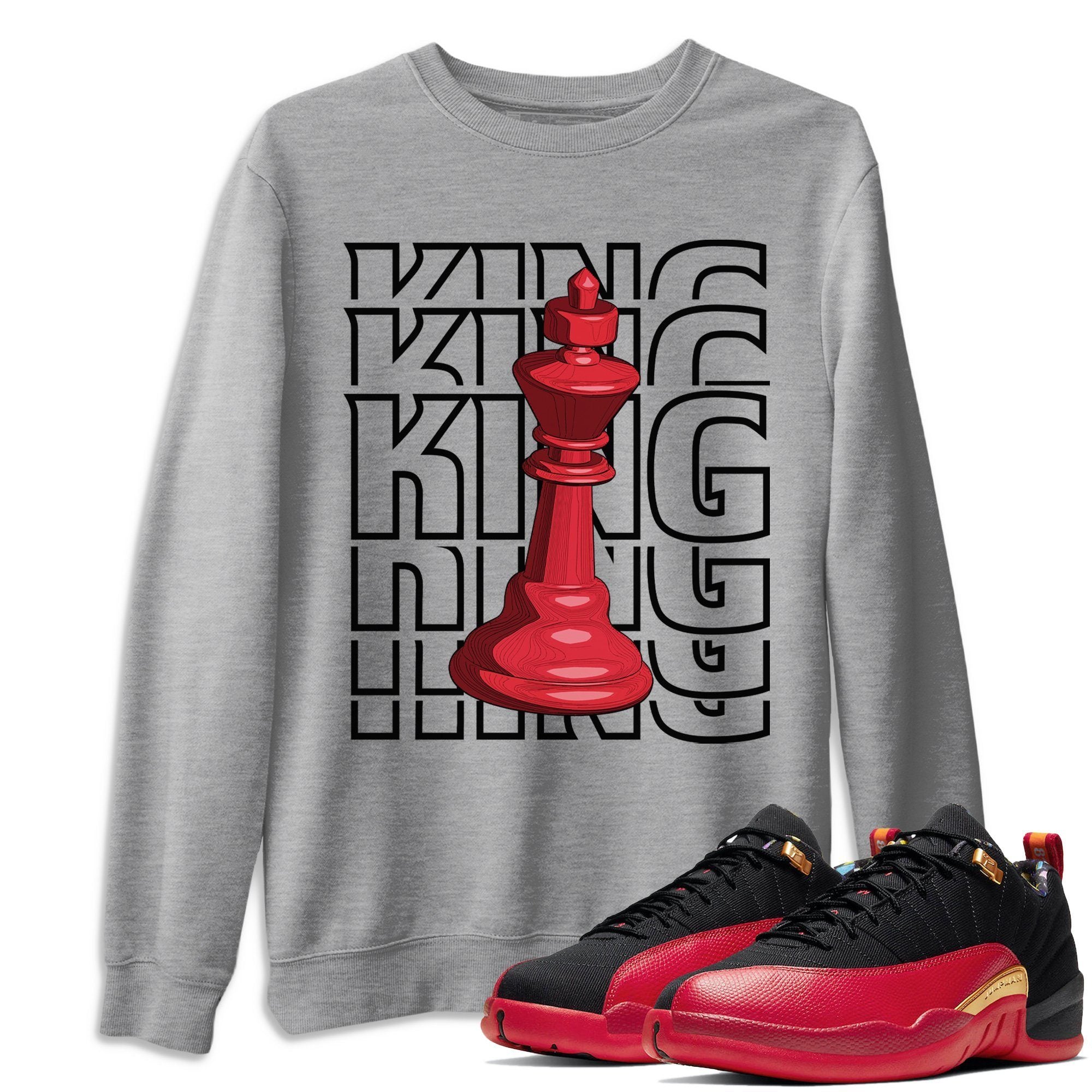 King Unisex Tops - Air Jordan 12 Super Bowl