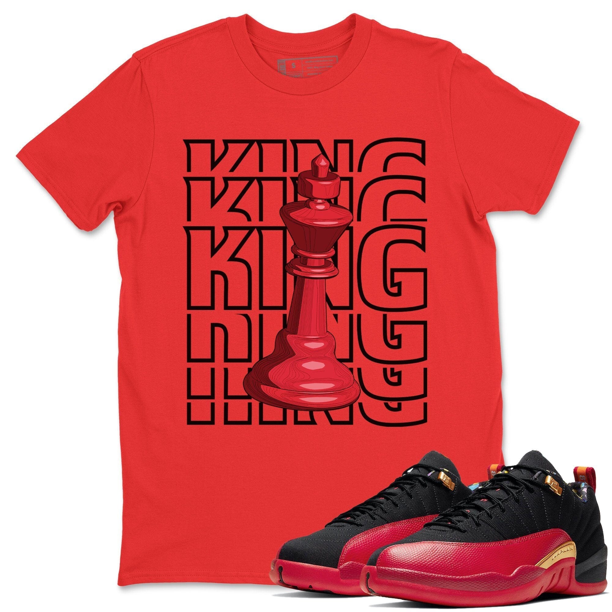 King Unisex Tops - Air Jordan 12 Super Bowl
