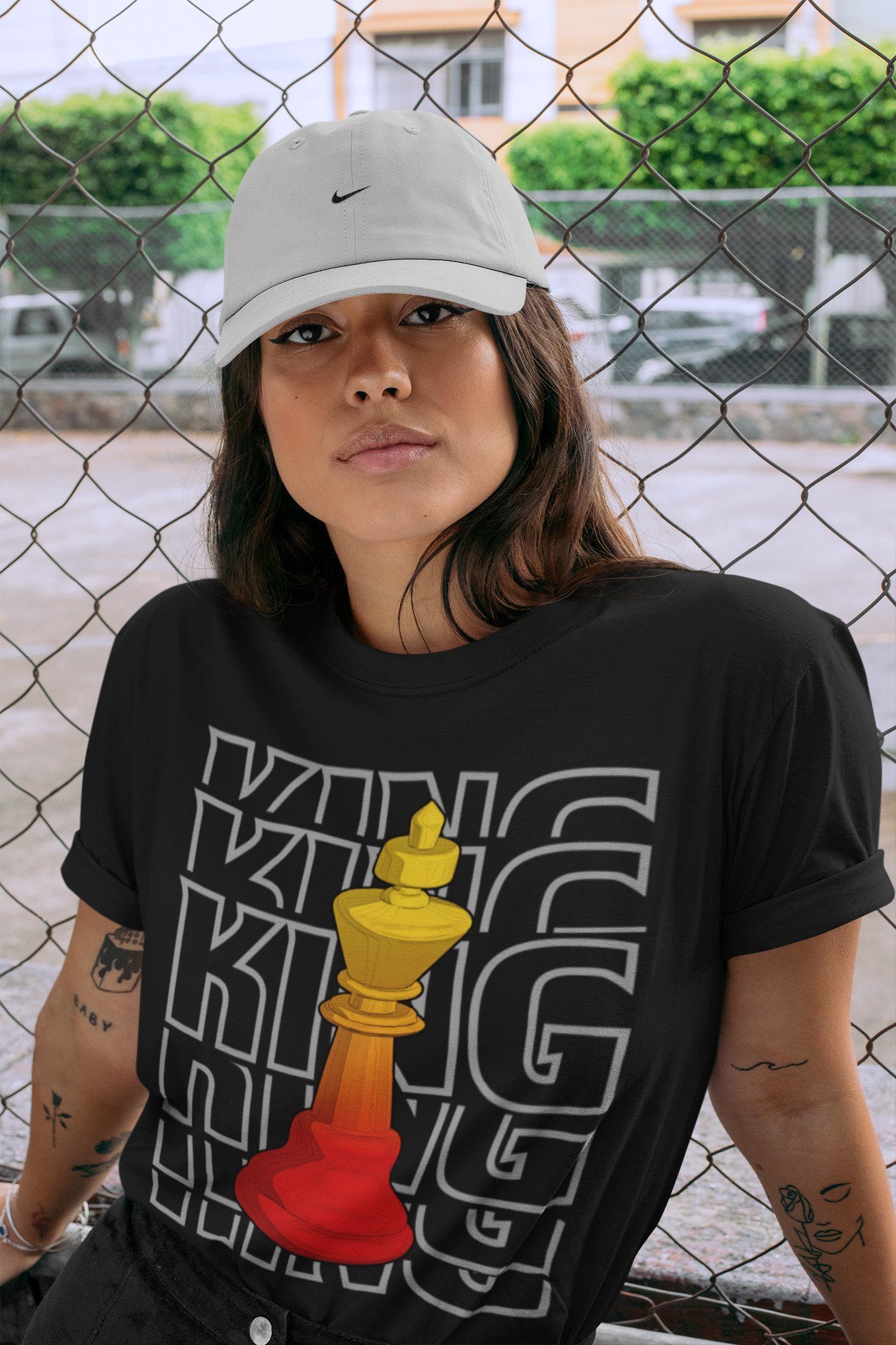 King Unisex Tops - Air Jordan 3 Cool Grey