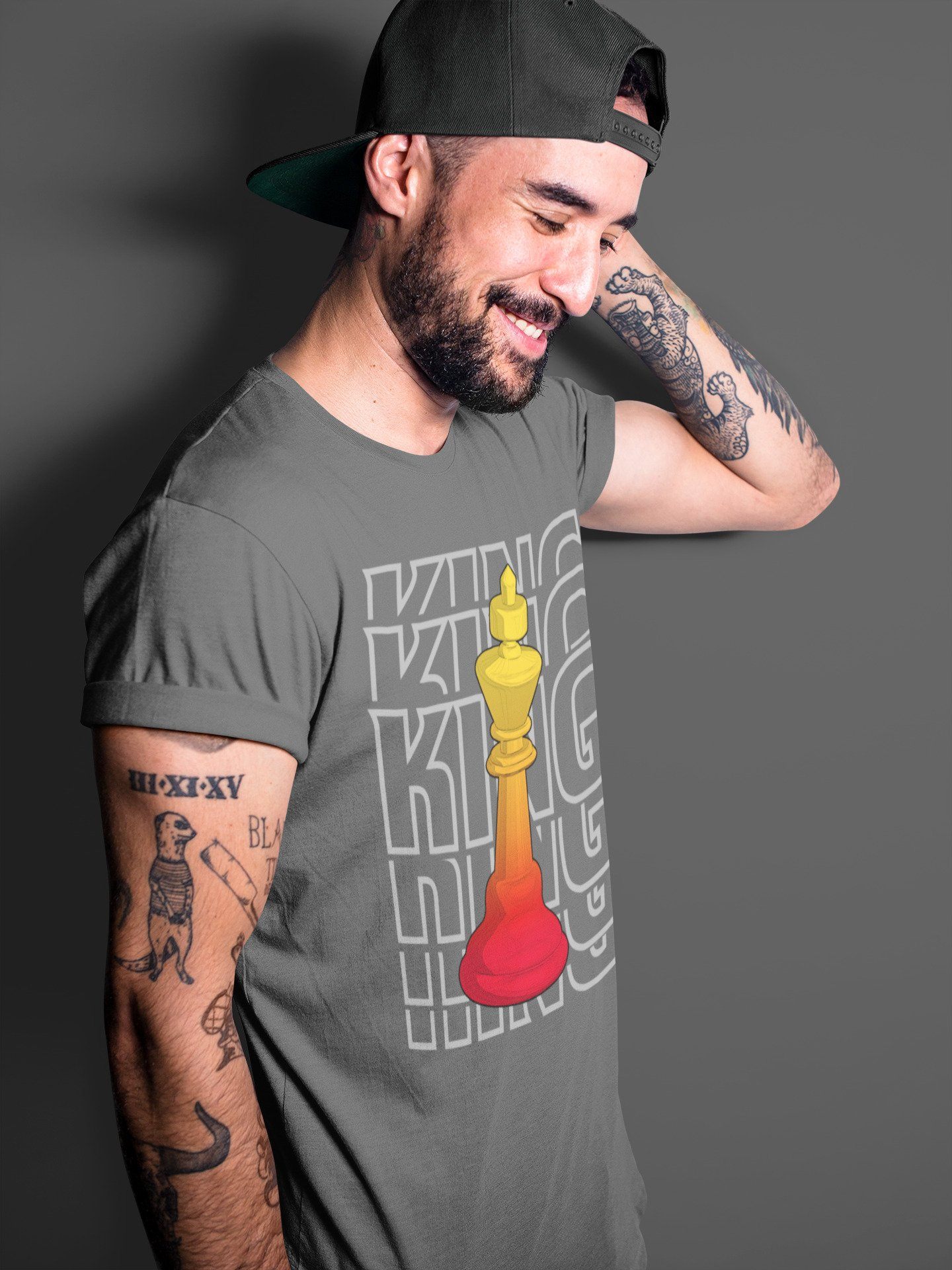 King Unisex Tops - Air Jordan 3 Cool Grey