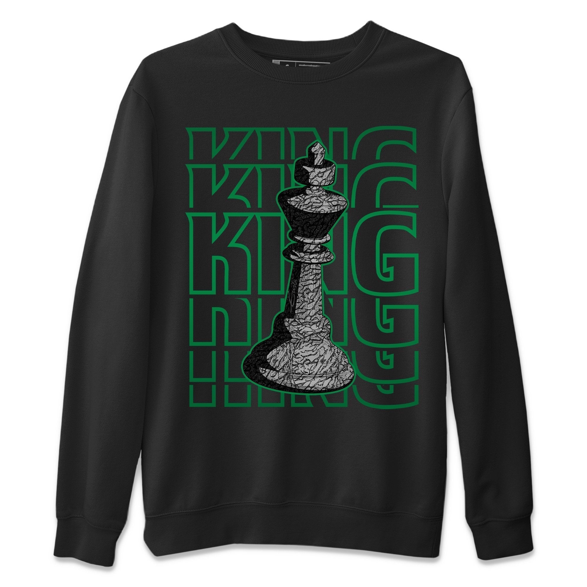 King Unisex Tops - Air Jordan 3 Pine Green