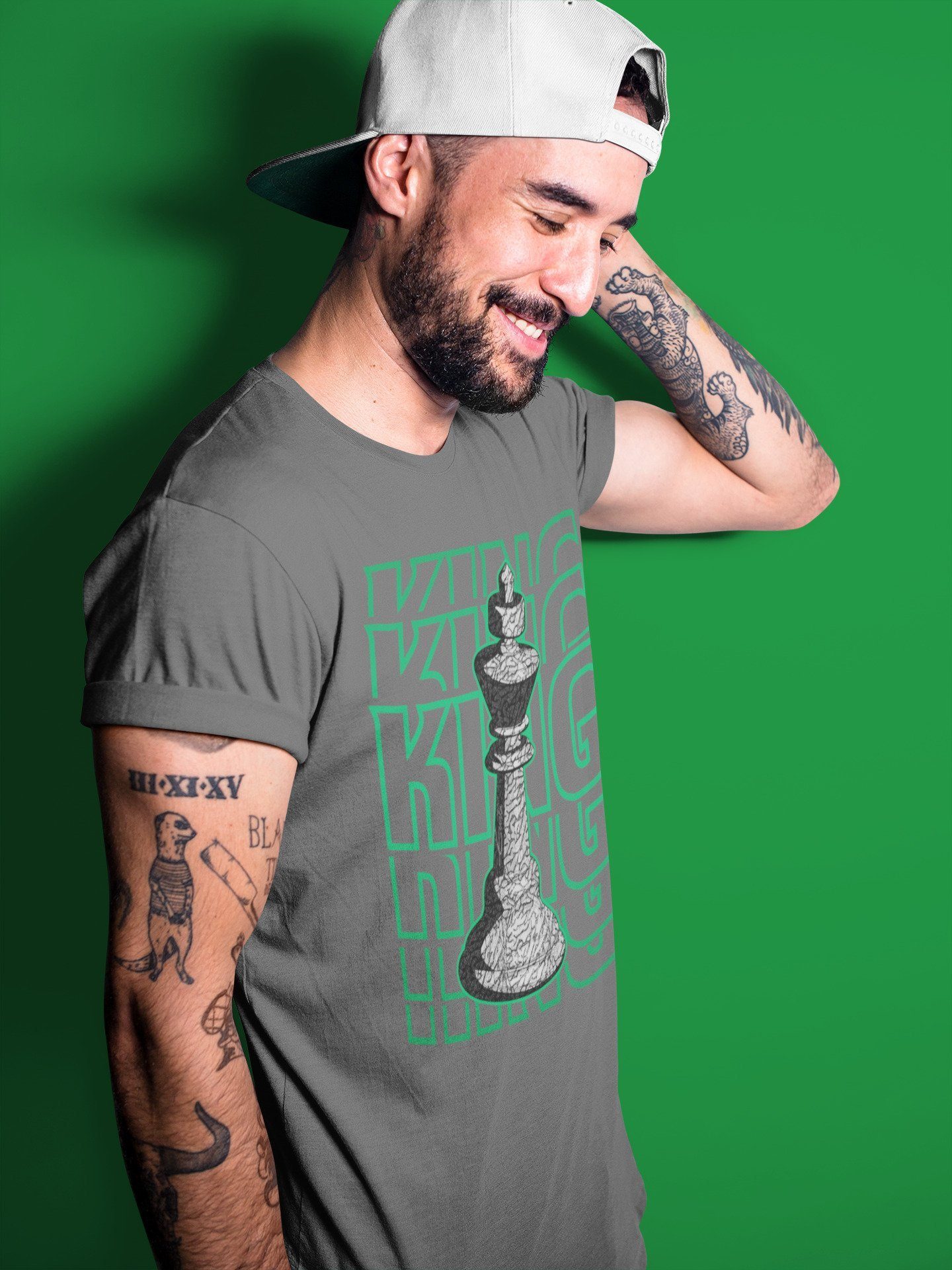 King Unisex Tops - Air Jordan 3 Pine Green