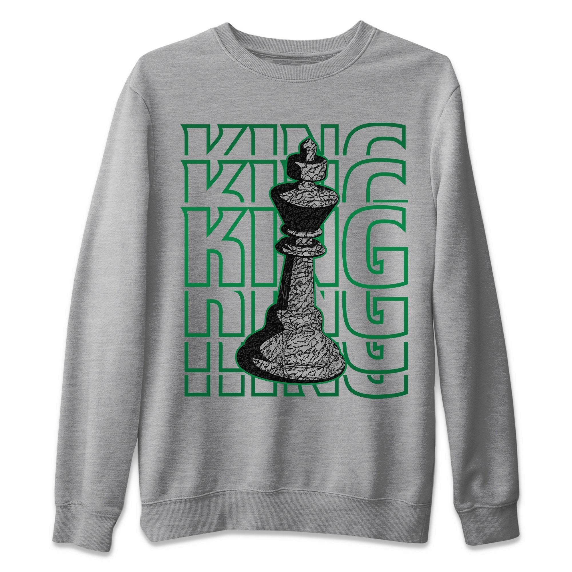 King Unisex Tops - Air Jordan 3 Pine Green