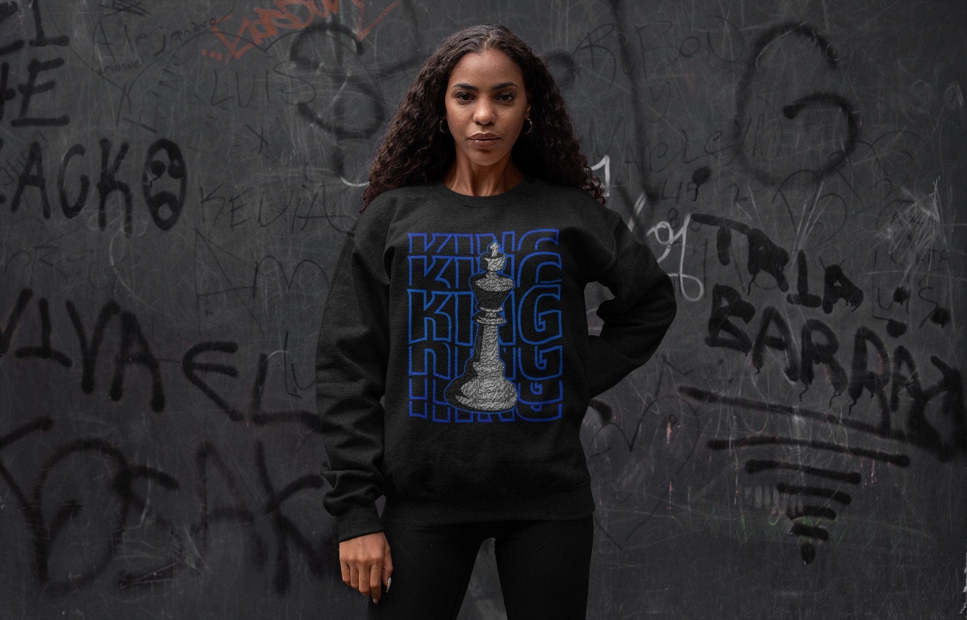 King Unisex Tops - Air Jordan 3 Racer Blue