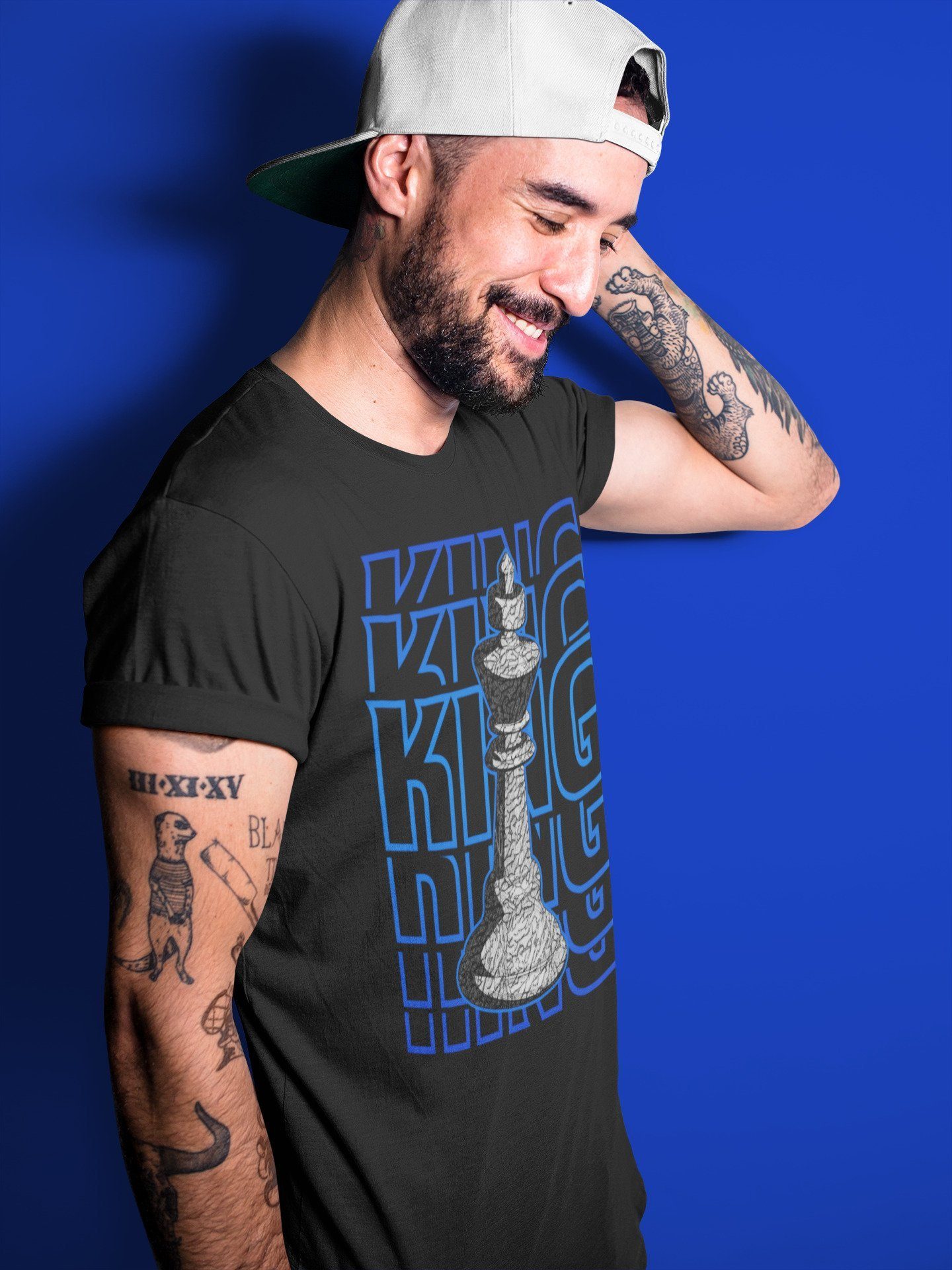King Unisex Tops - Air Jordan 3 Racer Blue