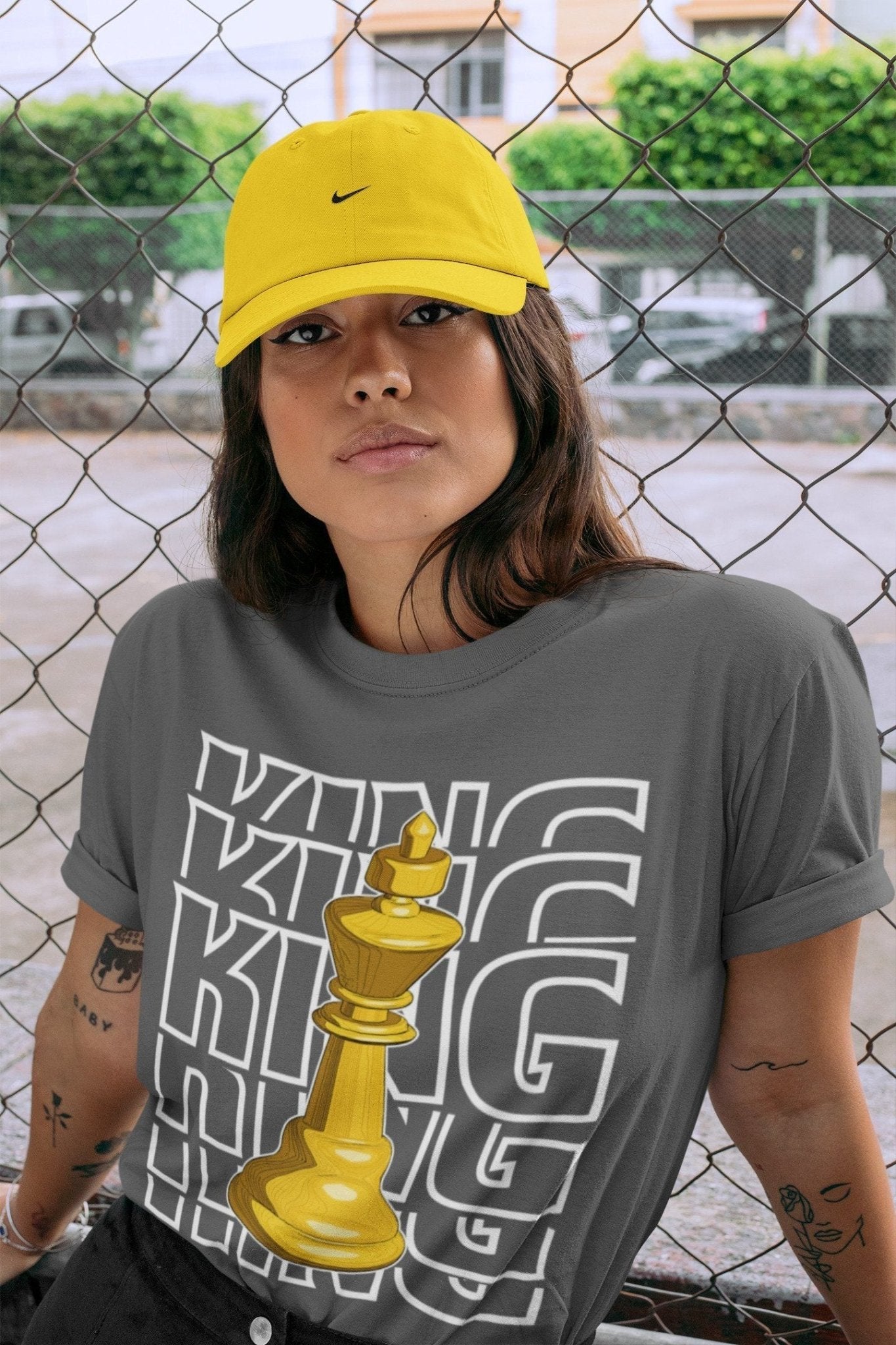 King Unisex Tops - Air Jordan 4 Lightning