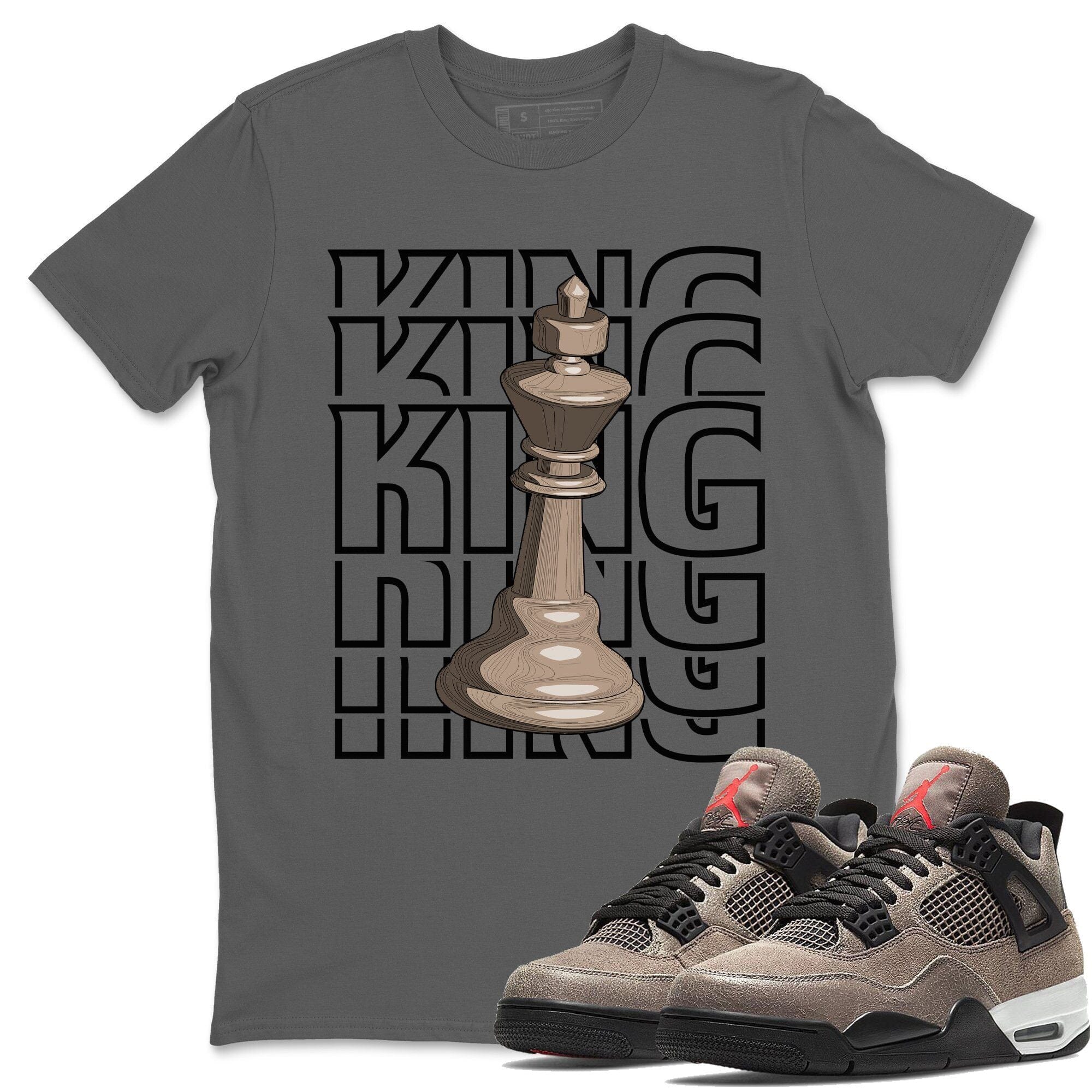 King Unisex Tops - Air Jordan 4 Taupe Haze