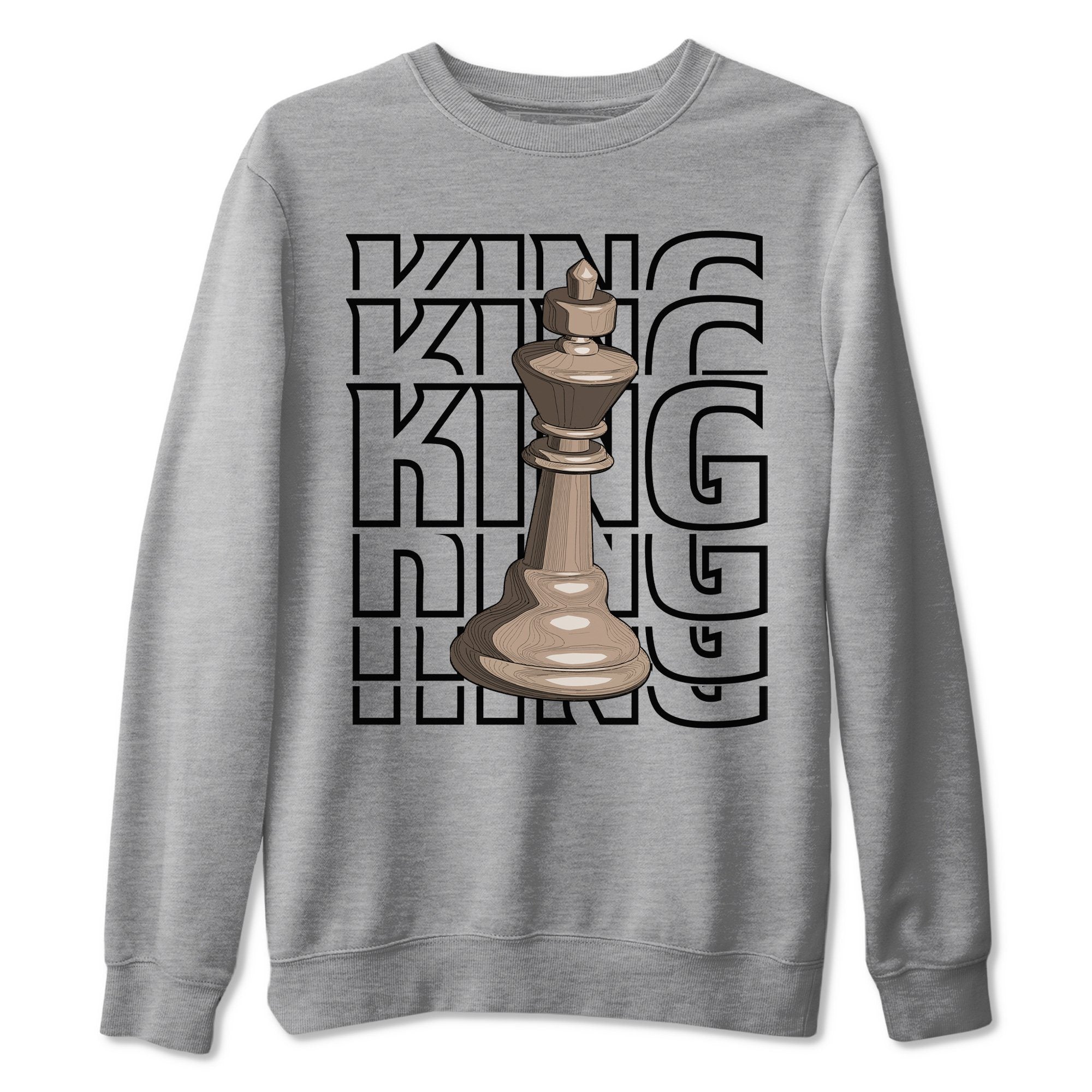 King Unisex Tops - Air Jordan 4 Taupe Haze