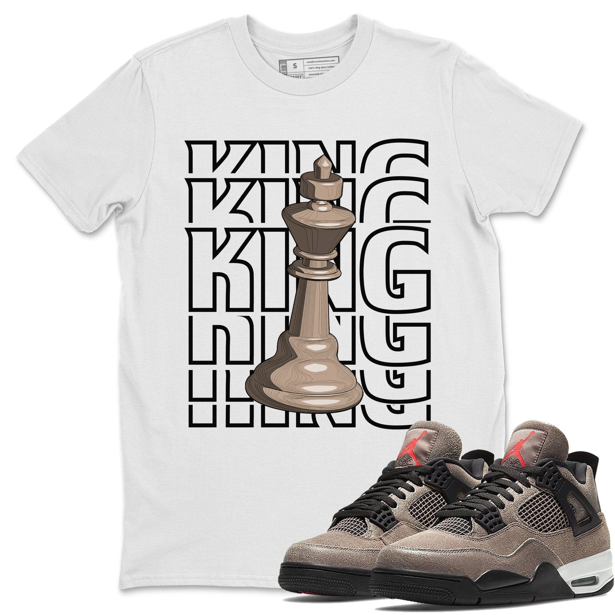 King Unisex Tops - Air Jordan 4 Taupe Haze