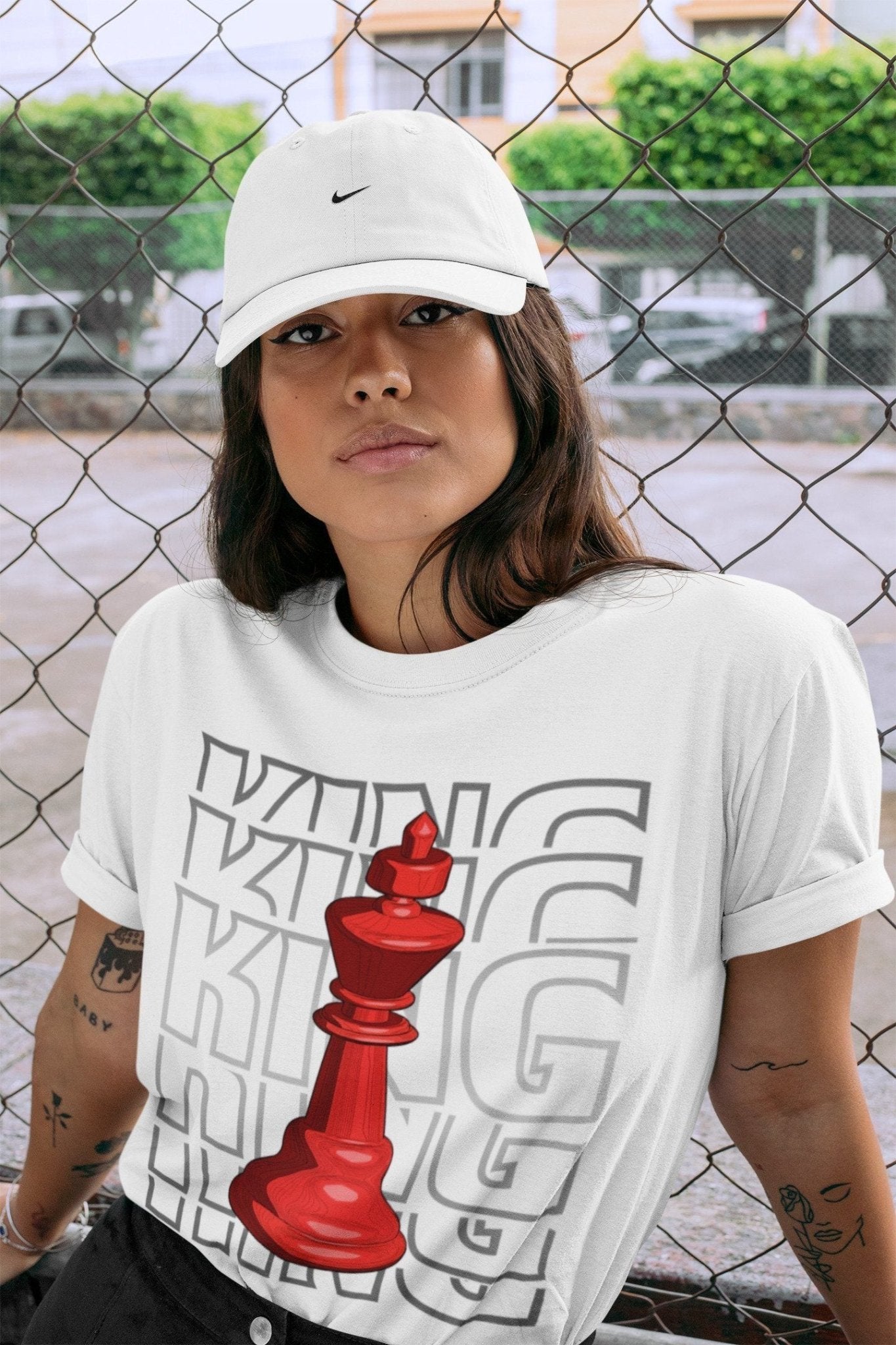 King Unisex Tops - Air Jordan 5 Raging Bull