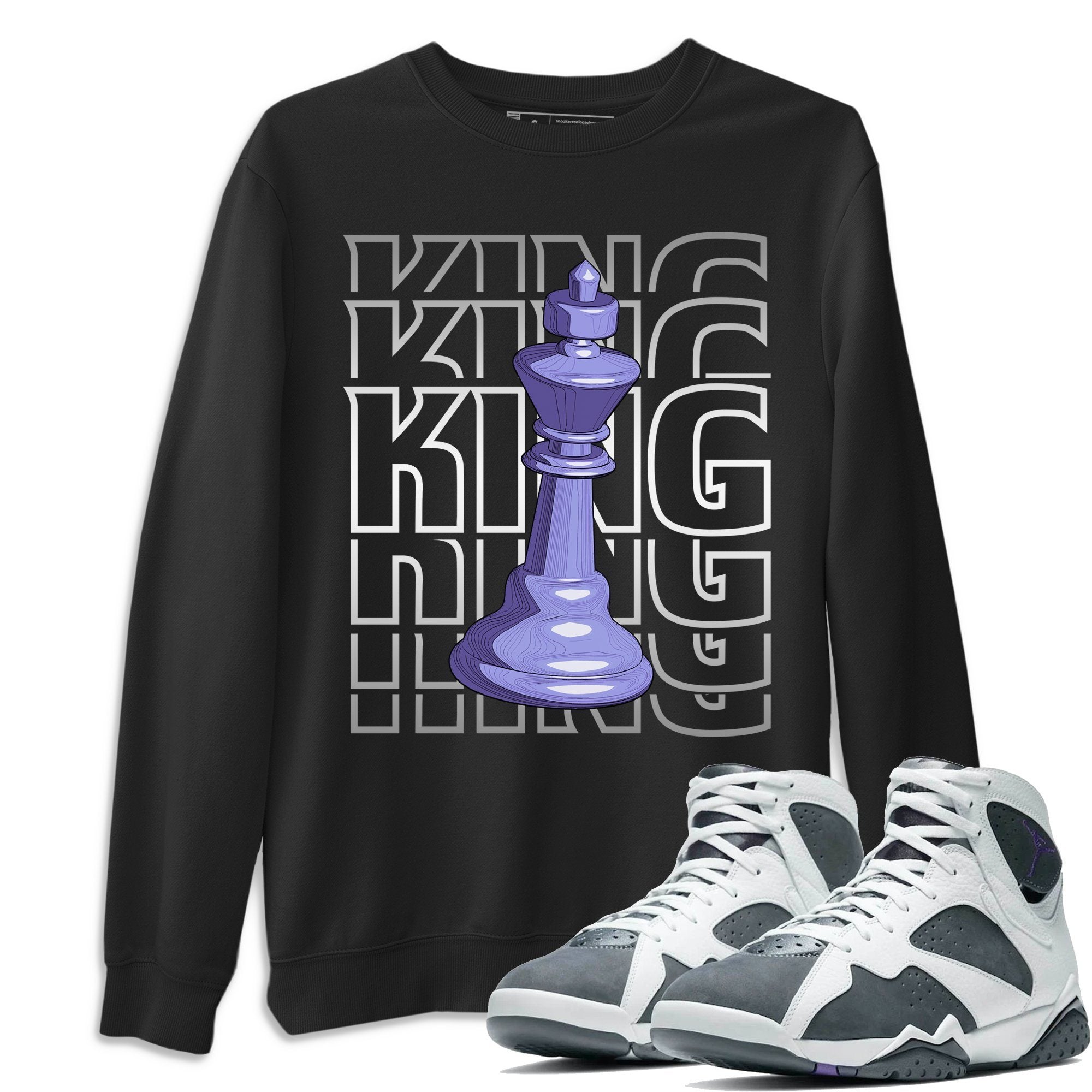 King Unisex Tops - Air Jordan 7 Flint