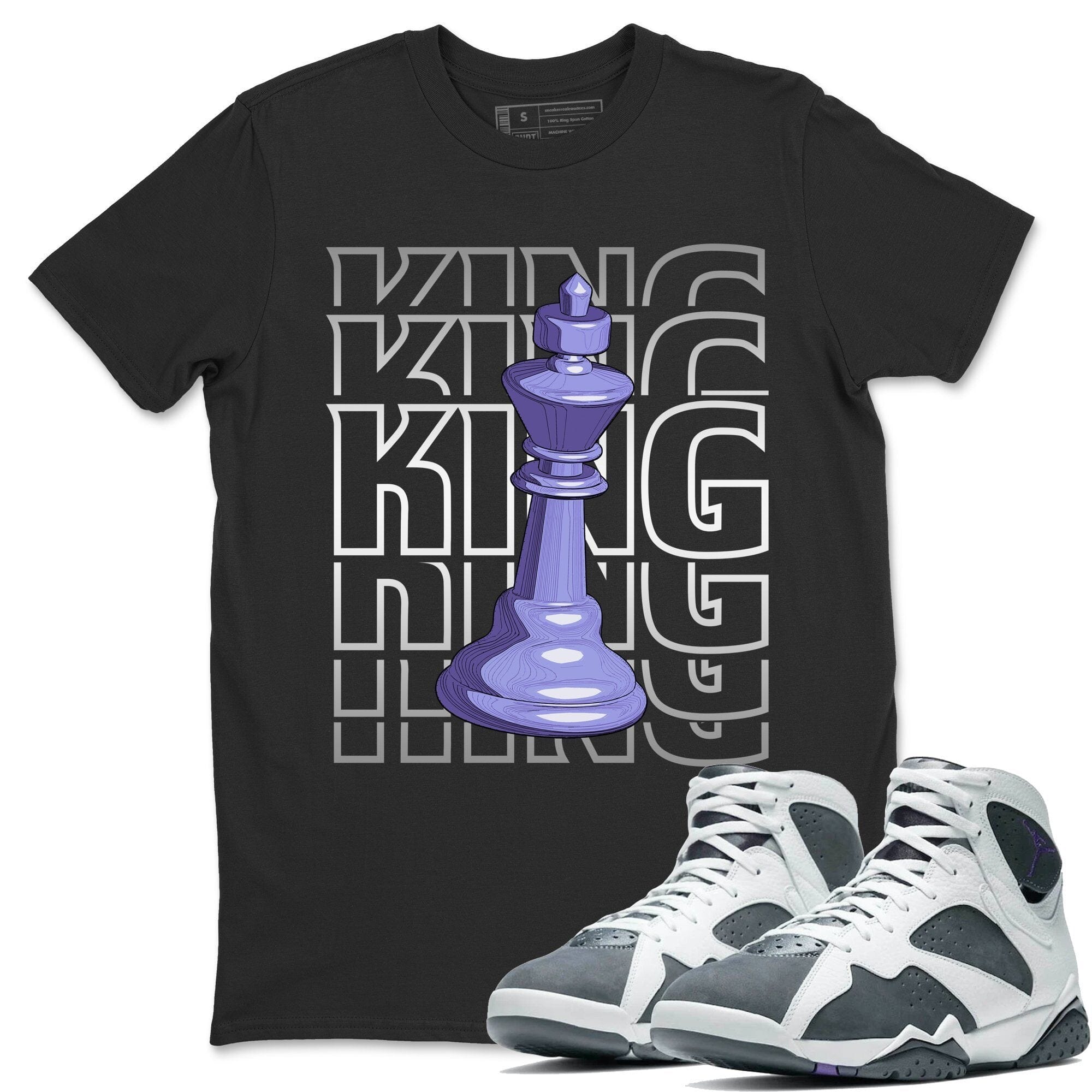 King Unisex Tops - Air Jordan 7 Flint