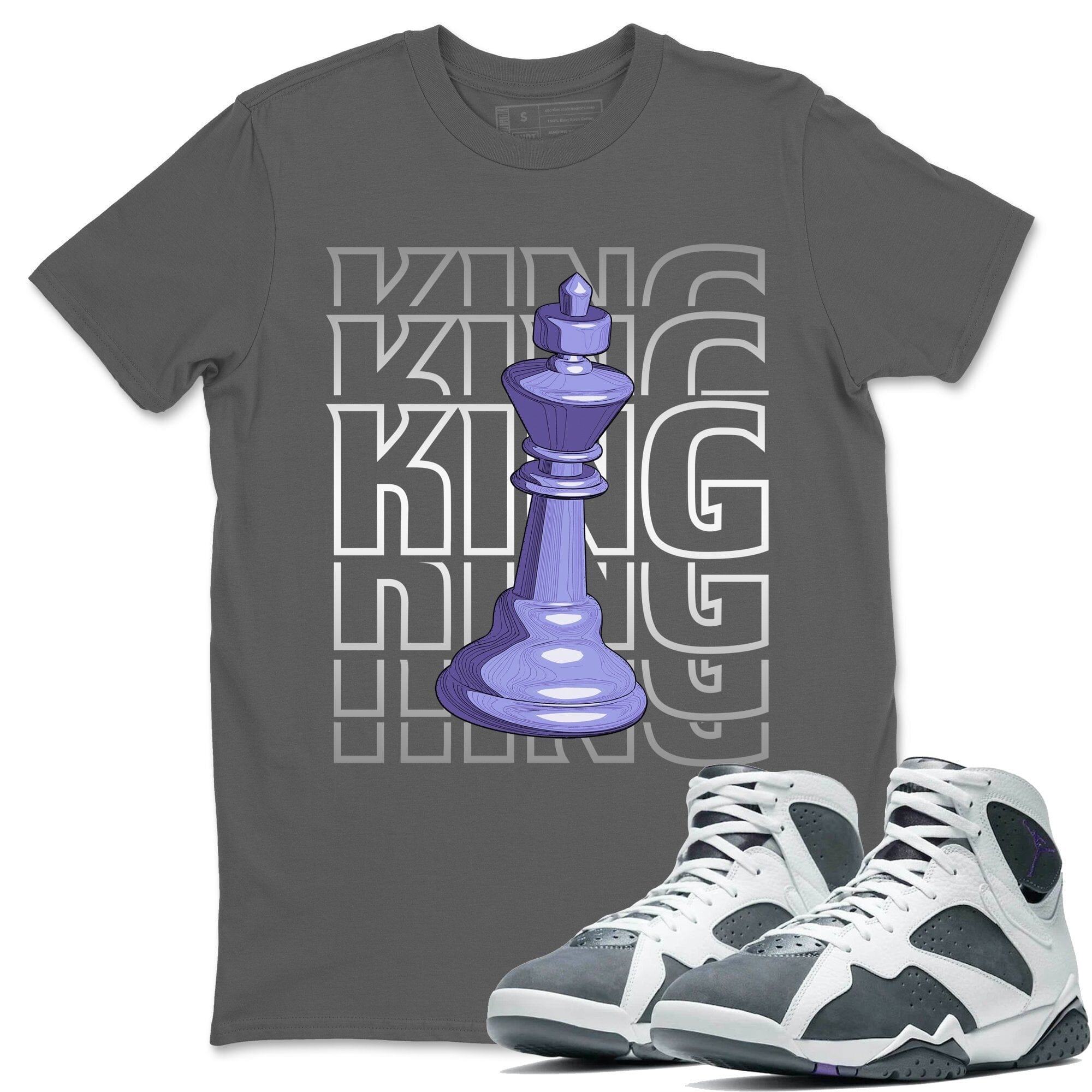 King Unisex Tops - Air Jordan 7 Flint