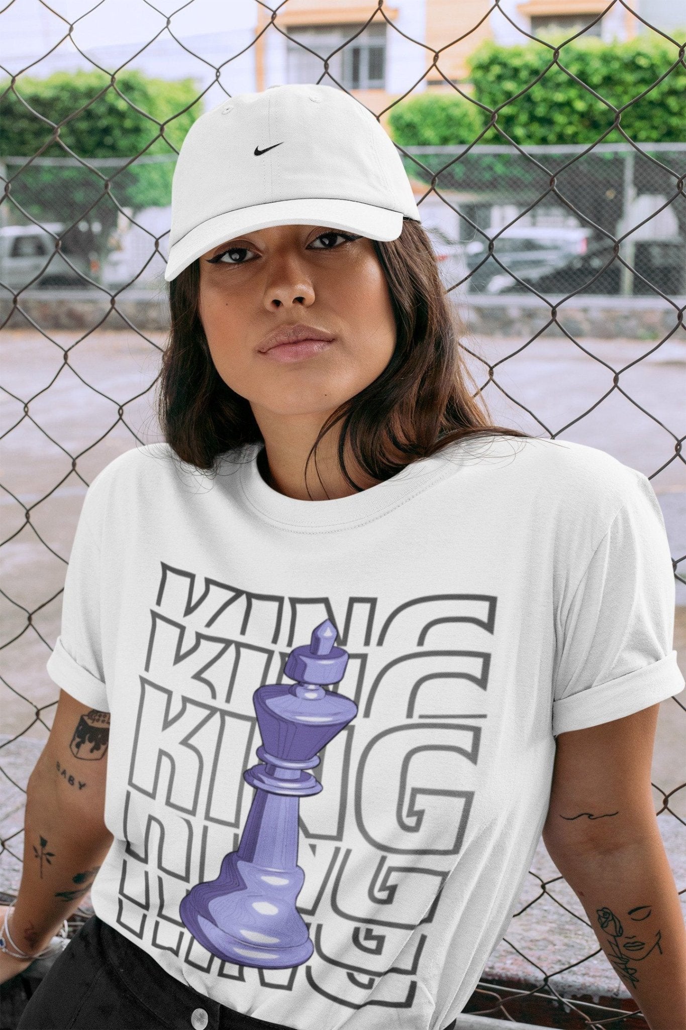 King Unisex Tops - Air Jordan 7 Flint