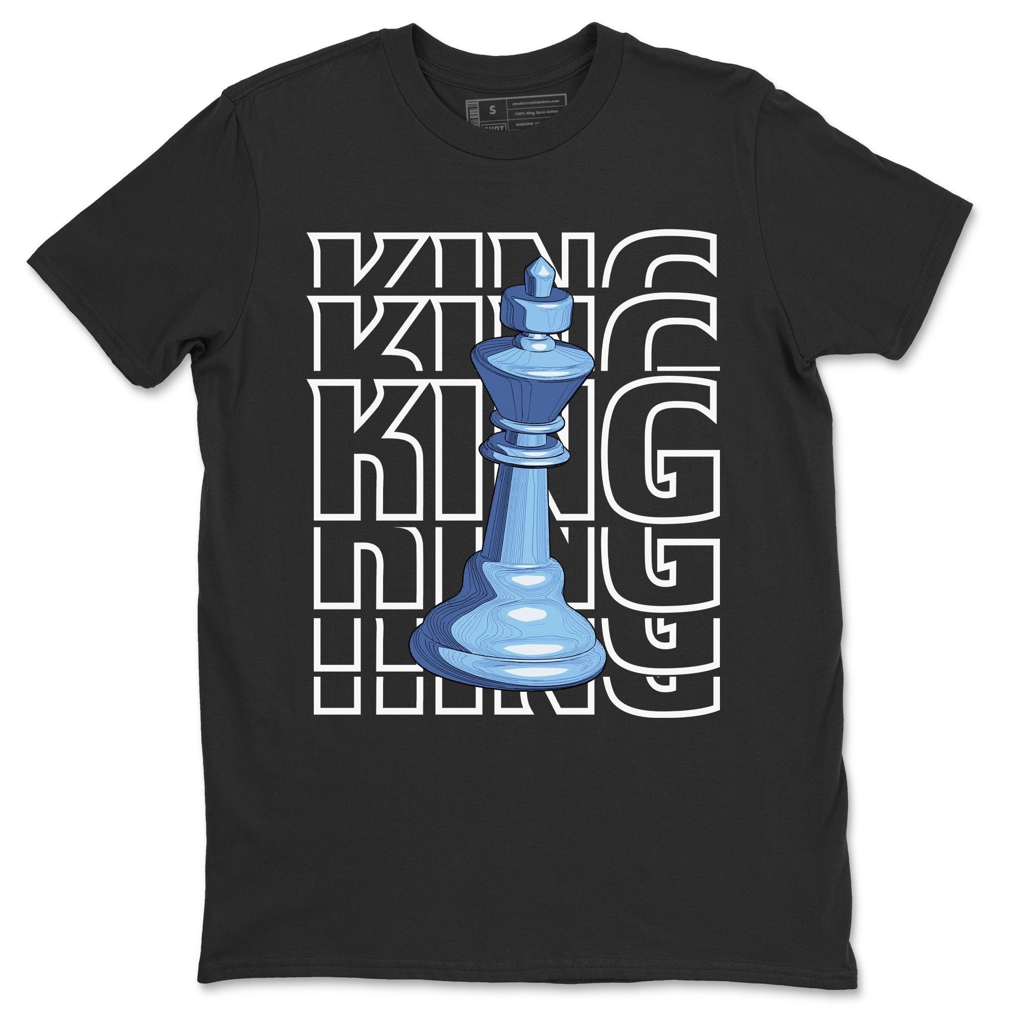 King Unisex Tops - Air Jordan 1 University Blue