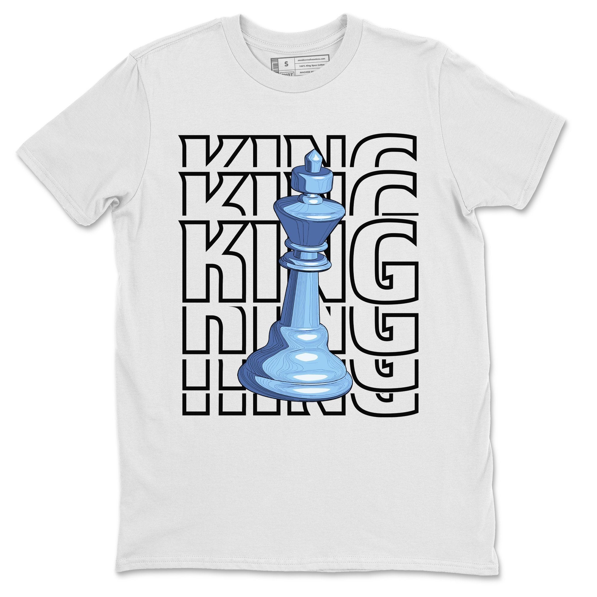 King Unisex Tops - Air Jordan 1 University Blue
