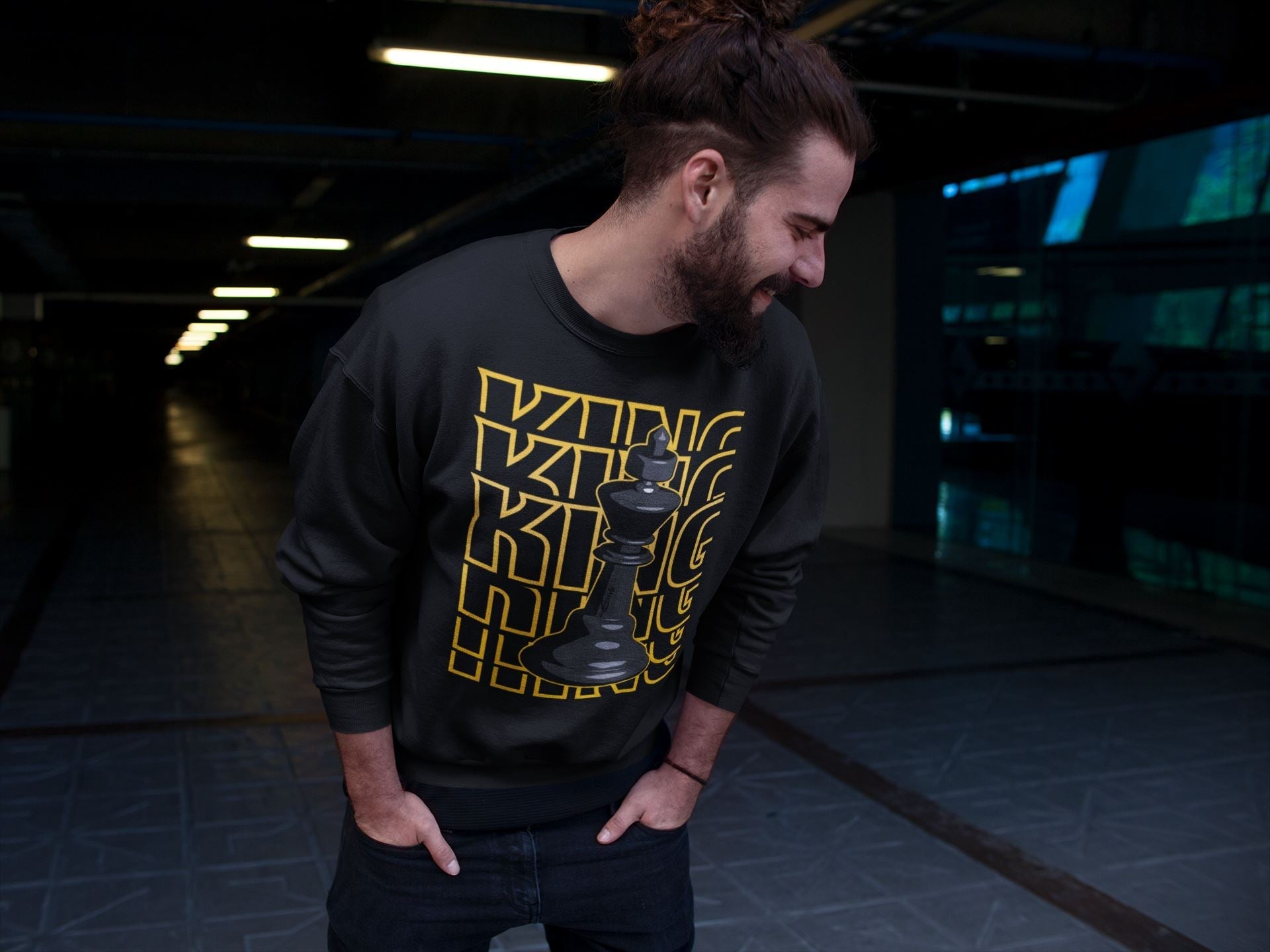 King Unisex Tops - Dunk Championship Goldenrod