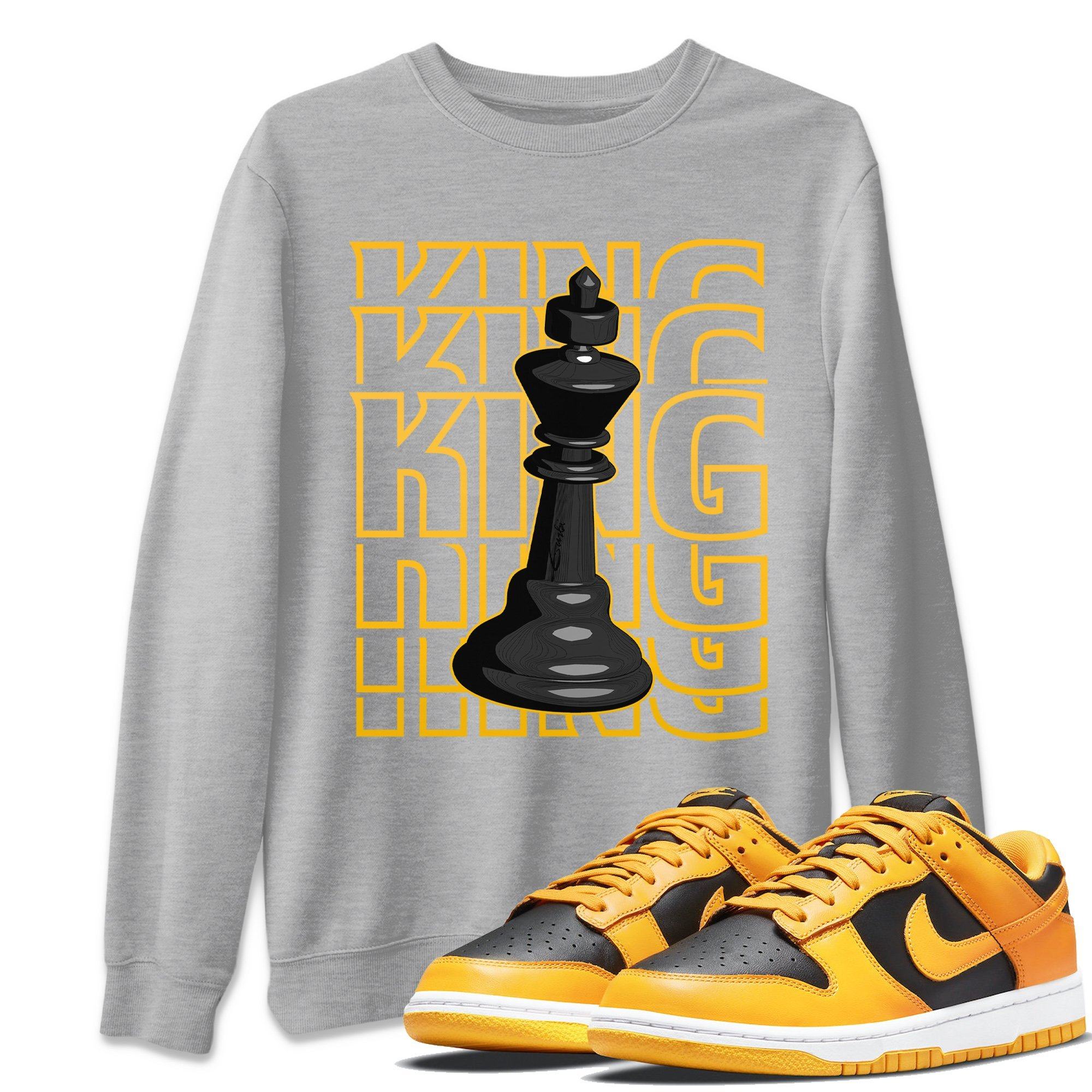 King Unisex Tops - Dunk Championship Goldenrod