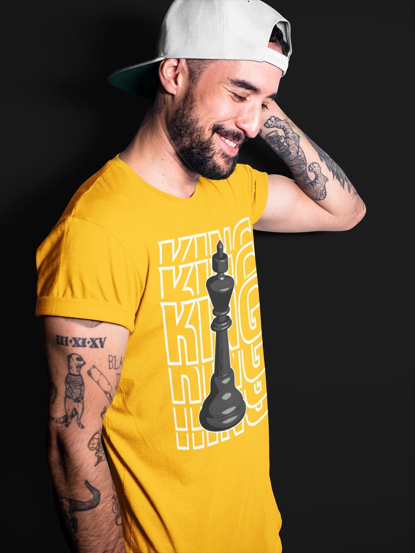 King Unisex Tops - Dunk Championship Goldenrod