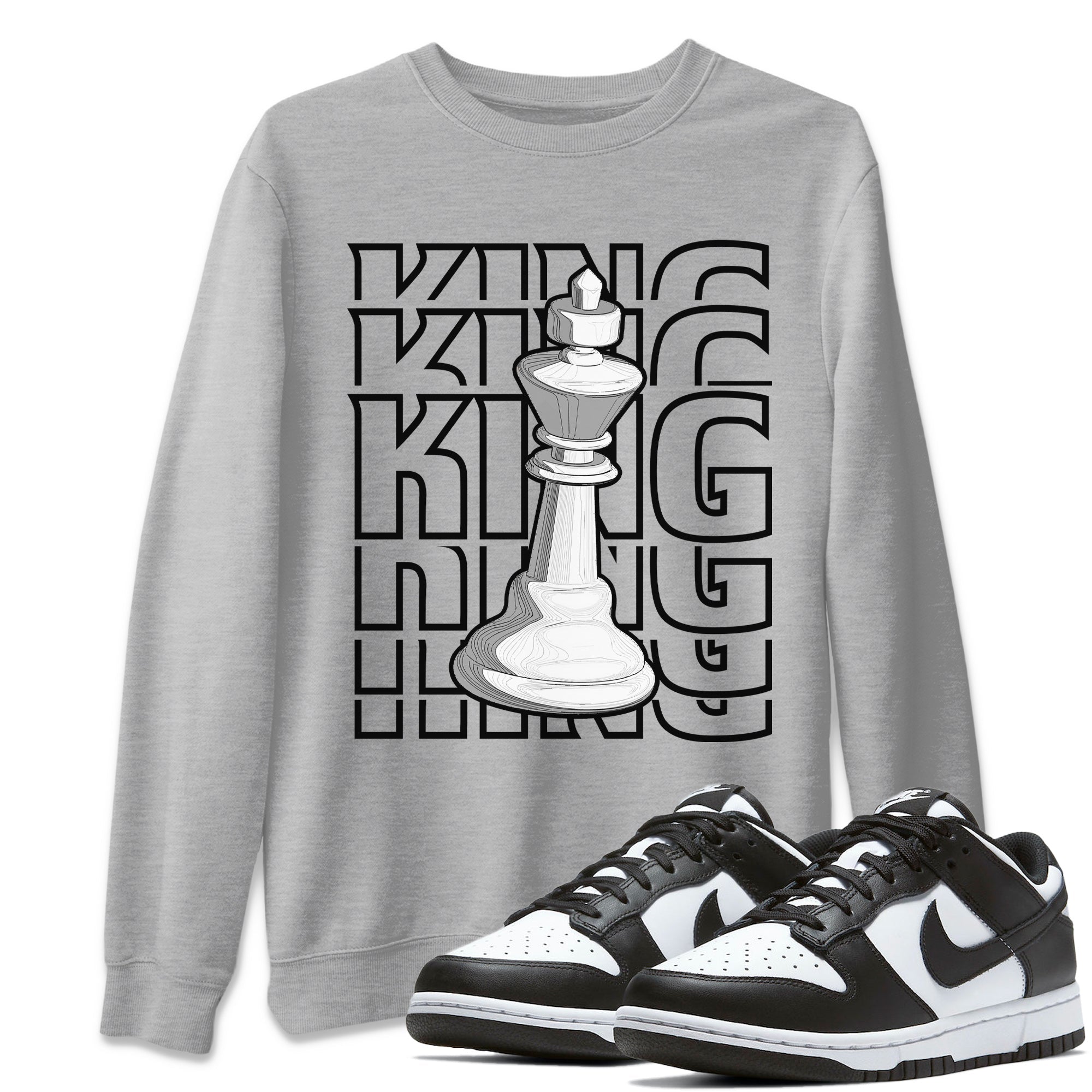 King Unisex Tops - Dunk Panda