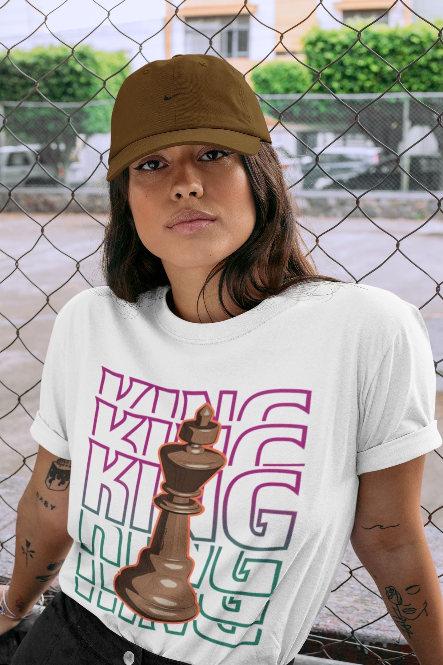 King Unisex Tops - Air Jordan 1 Hand Crafted