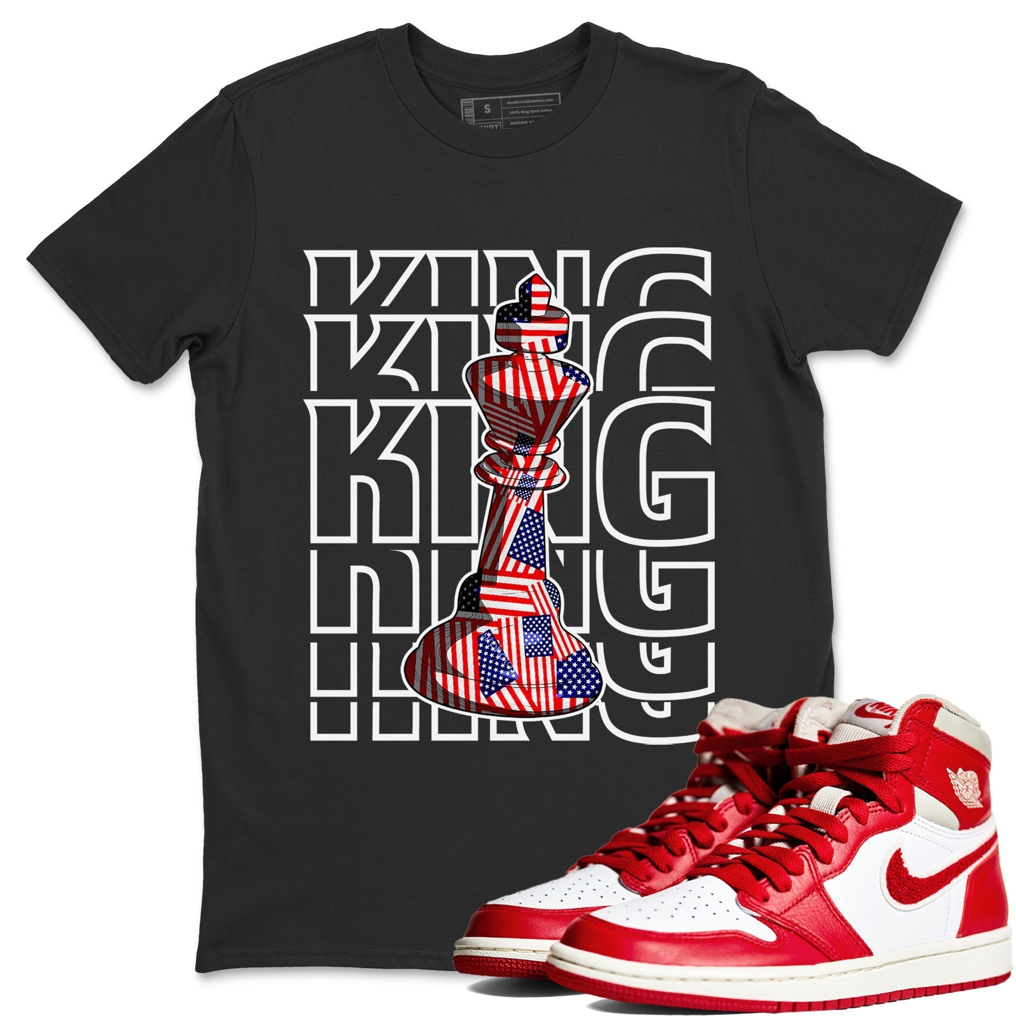 King Unisex Tops - Air Jordan 1 Newstalgia