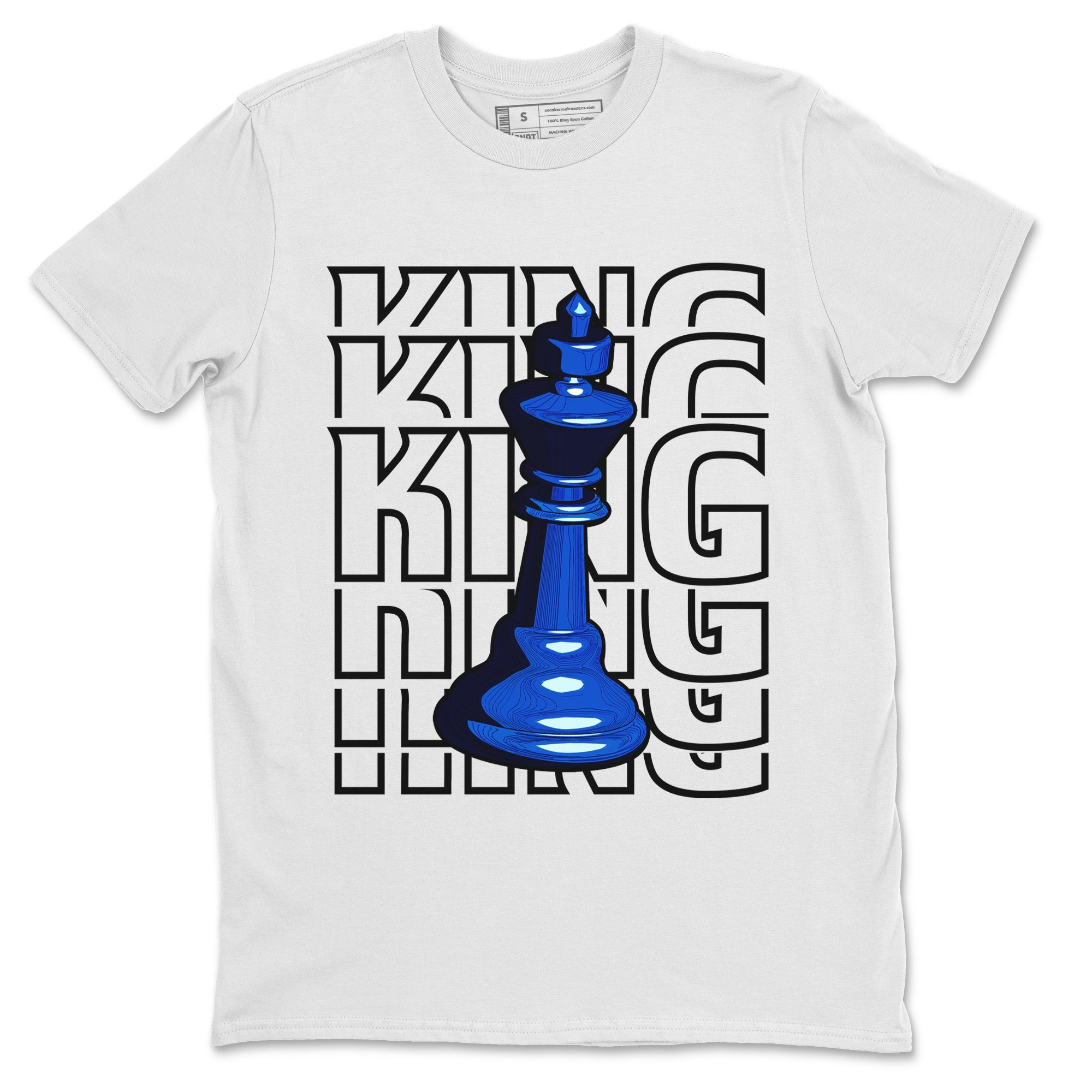 King Unisex Tops - Air Jordan 12 Hyper Royal