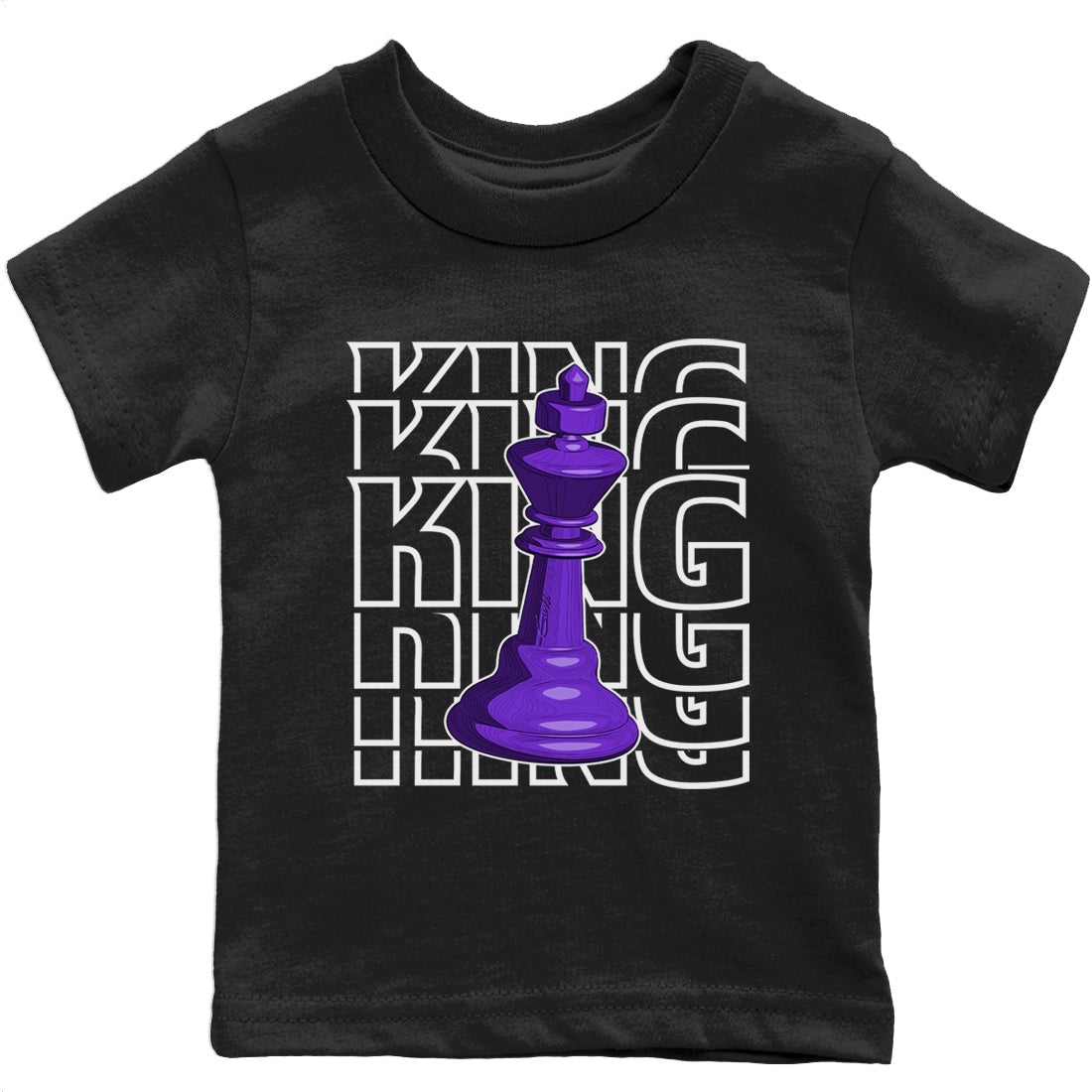 King Kids Tops - Air Jordan 13 Court Purple