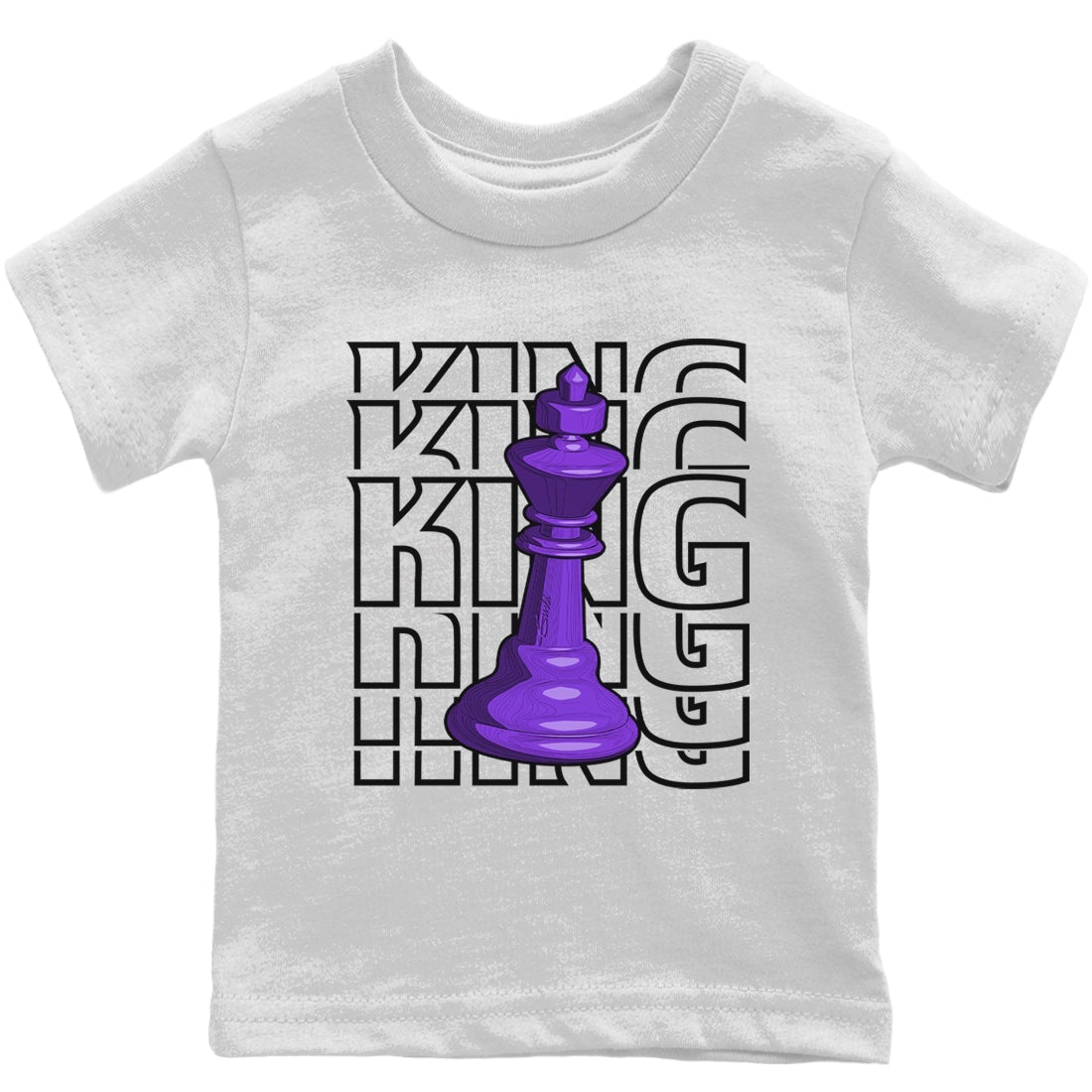 King Kids Tops - Air Jordan 13 Court Purple