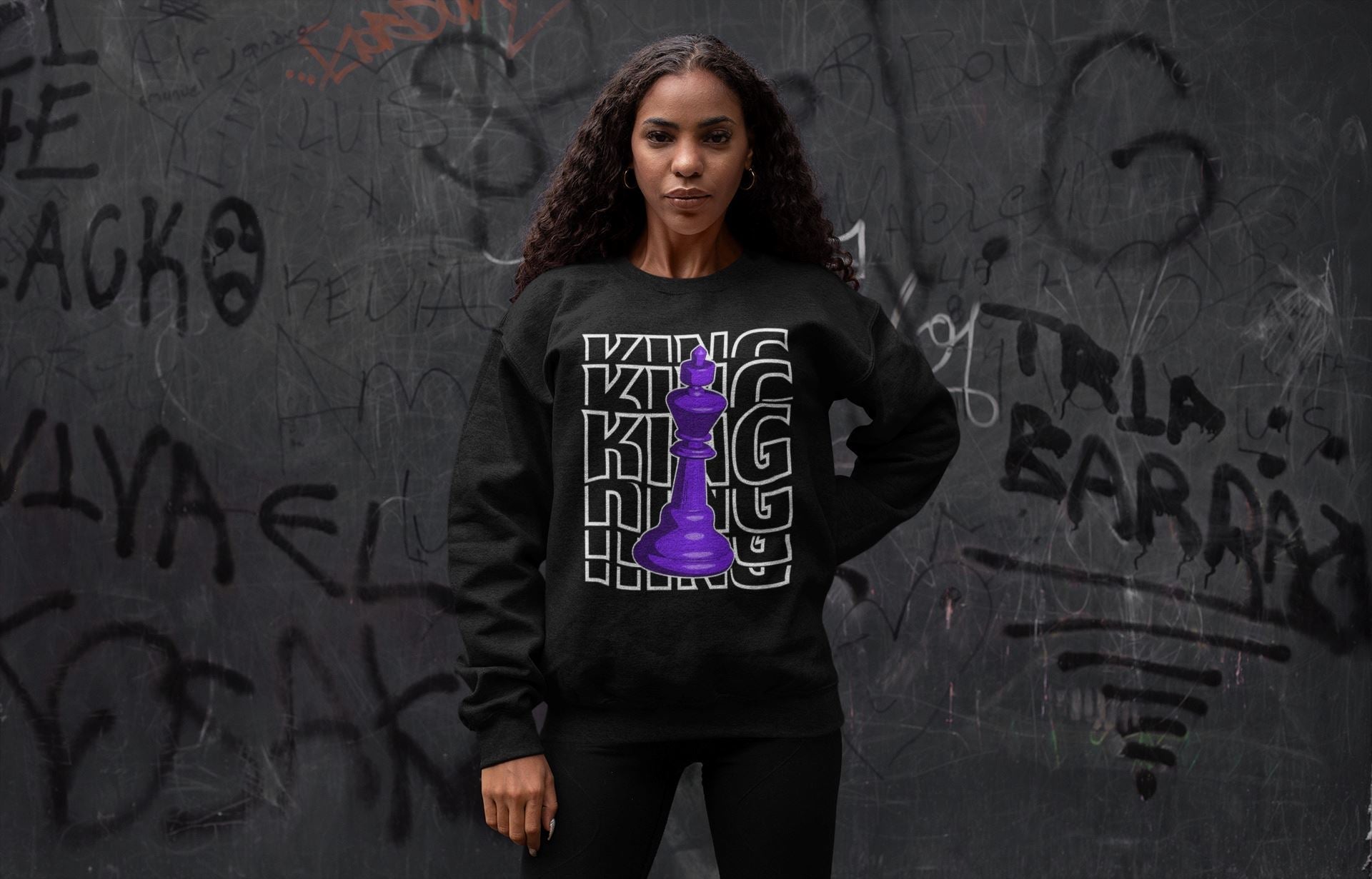 King Unisex Tops - Air Jordan 13 Court Purple