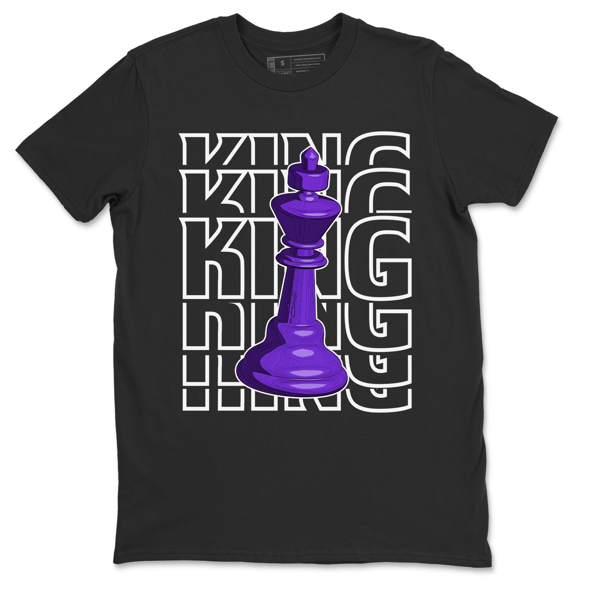 King Unisex Tops - Air Jordan 13 Court Purple
