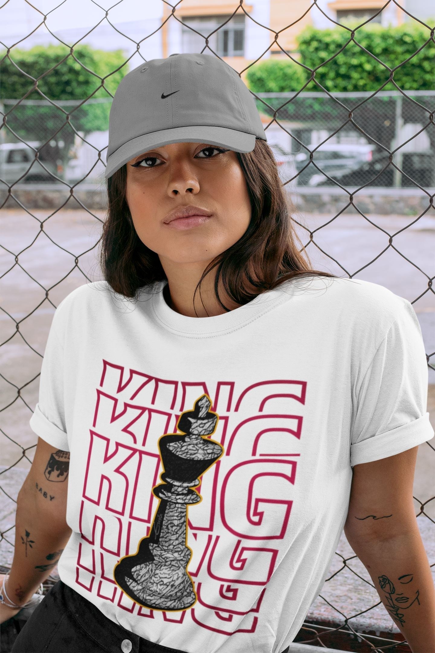King Unisex Tops - Air Jordan 3 Cardinal