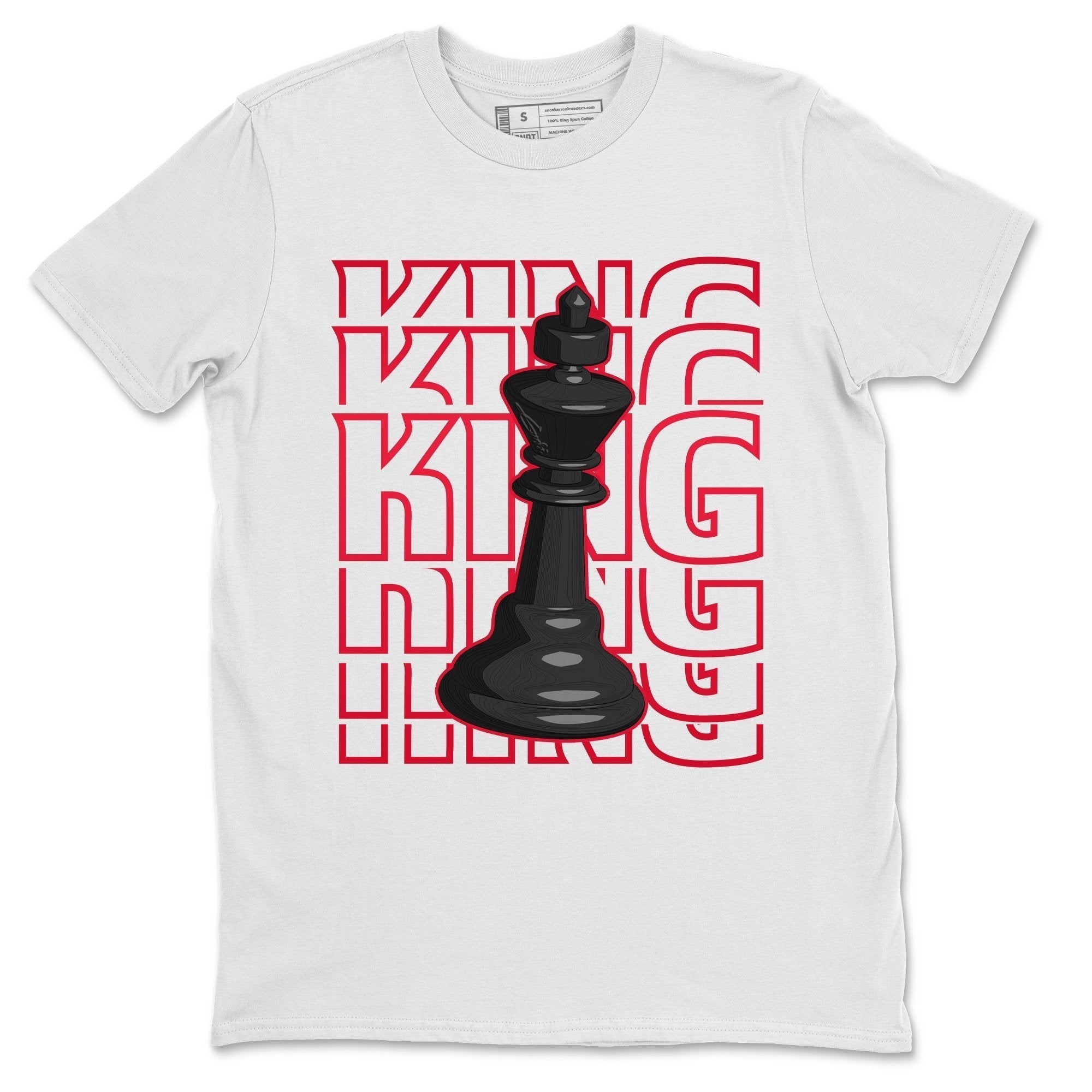 King Unisex Tops - Air Jordan 4 Red Thunder