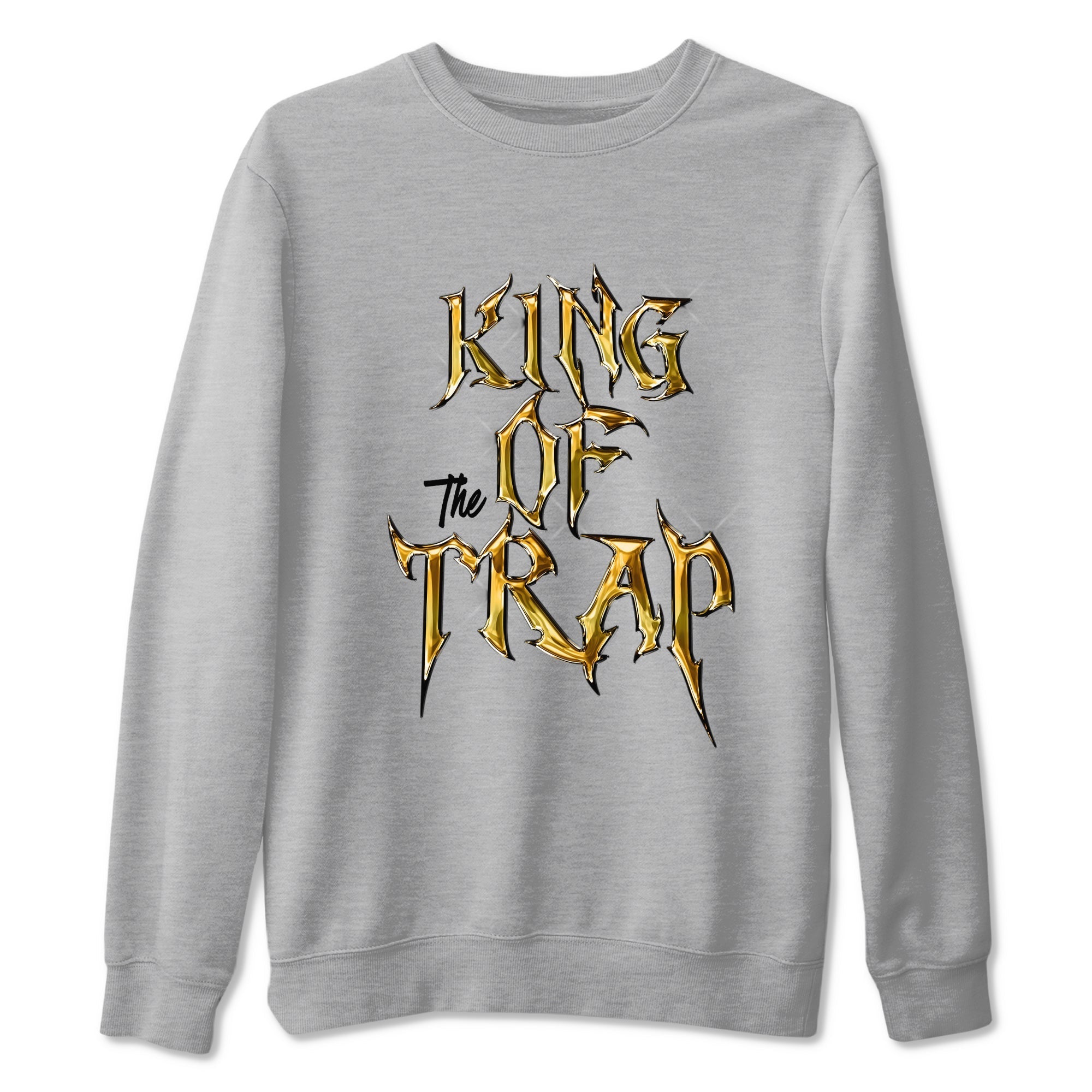 King Of The Trap snkmatch Tees - Air Jordan 1 Black Metallic Gold
