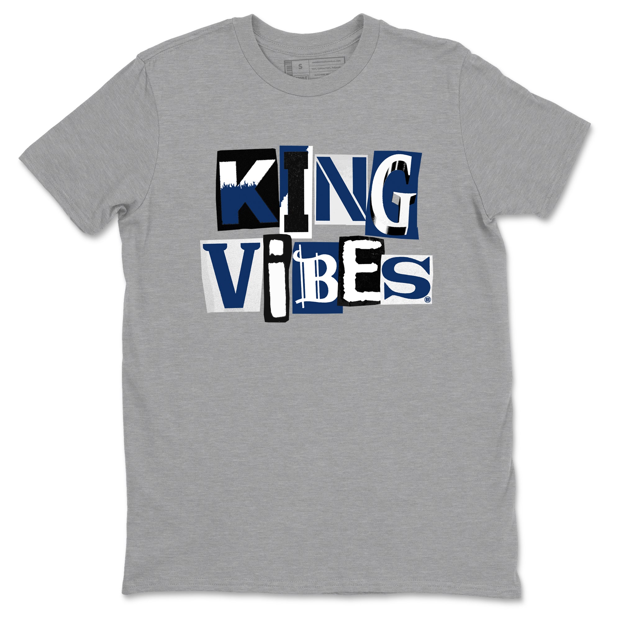 King Vibes snkmatch Tees - Air Jordan 1 Midnight Navy