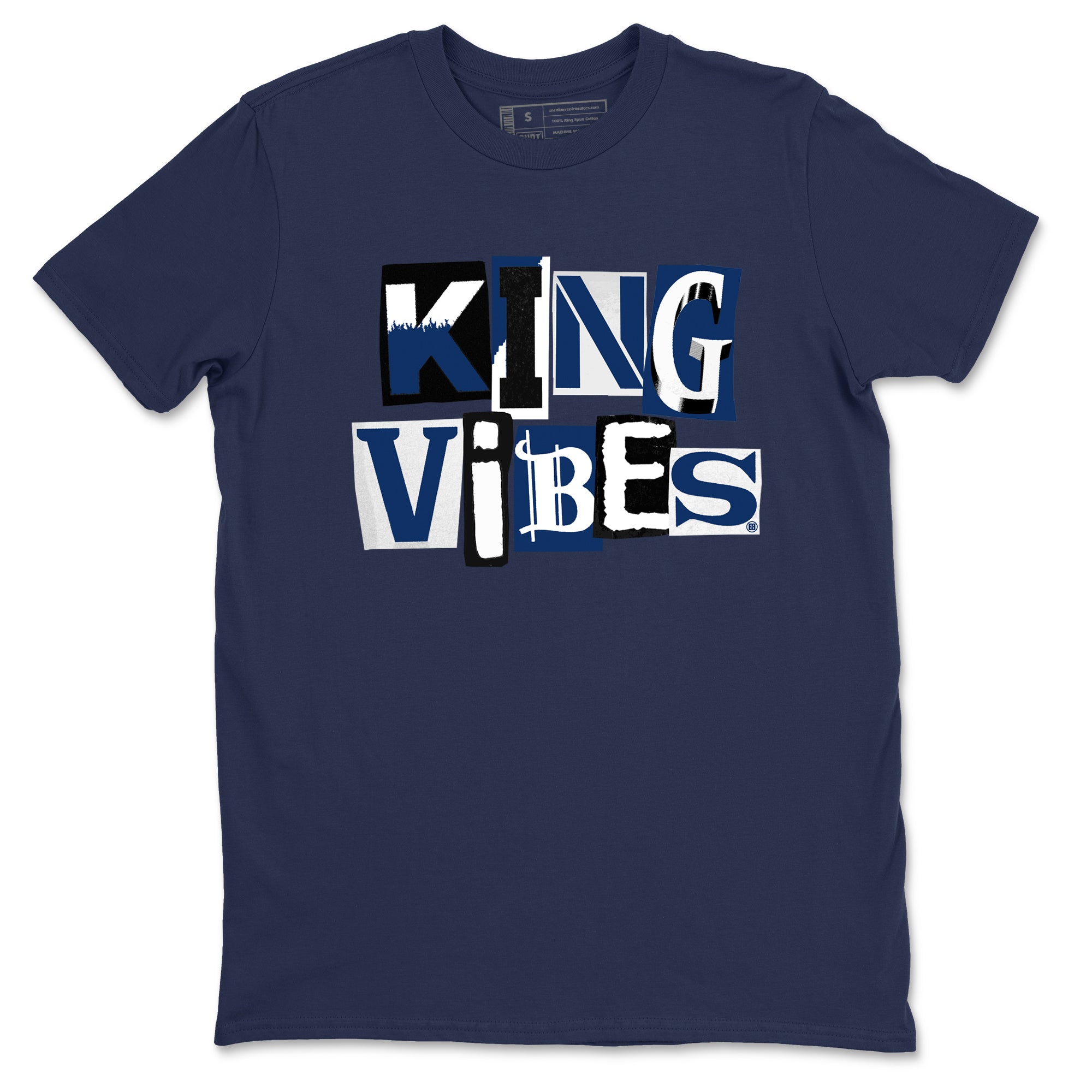 King Vibes snkmatch Tees - Air Jordan 1 Midnight Navy