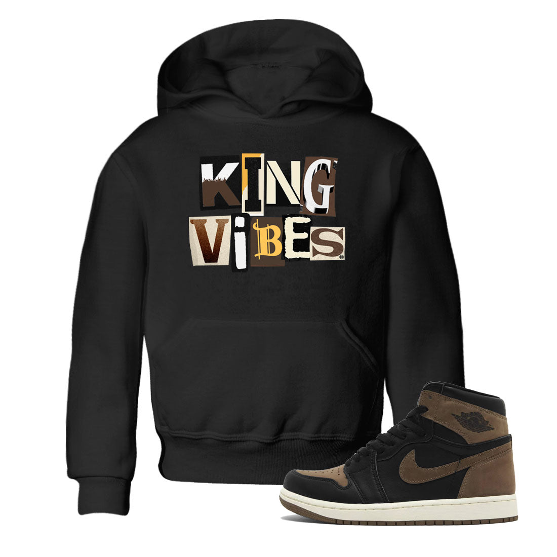 King Vibes snkmatch Tee Kids - Air Jordan 1 Palomino