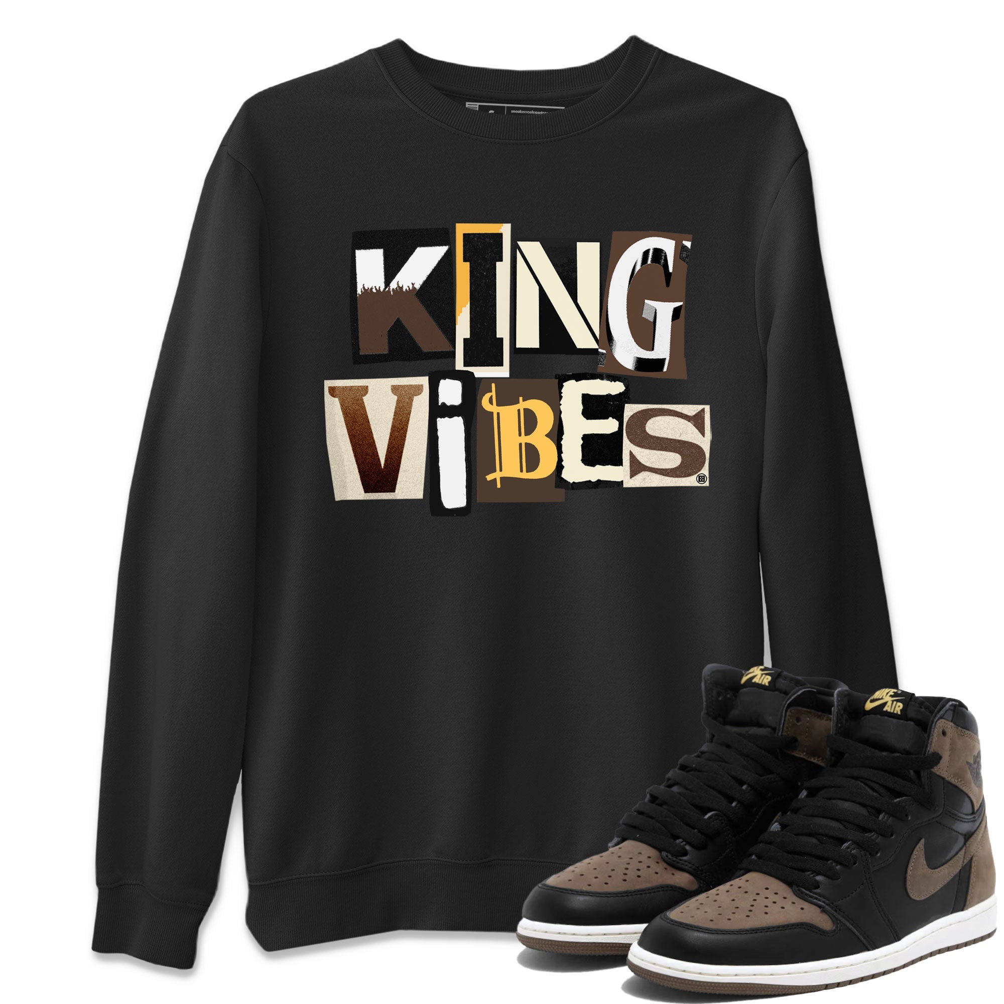 King Vibes snkmatch Tee - Air Jordan 1 Palomino
