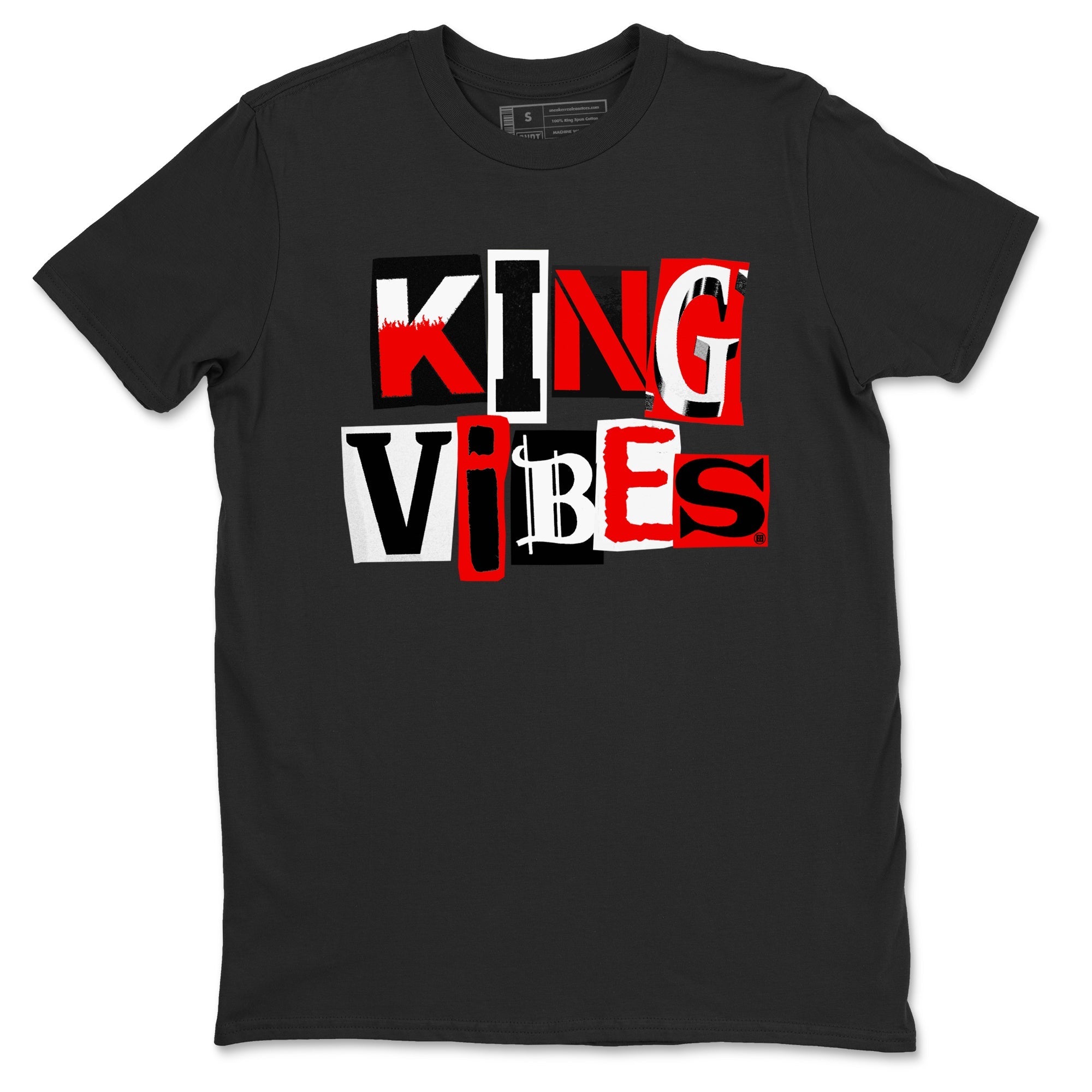 King Vibes snkmatch Tees - Air Jordan 11 Bred Velvet